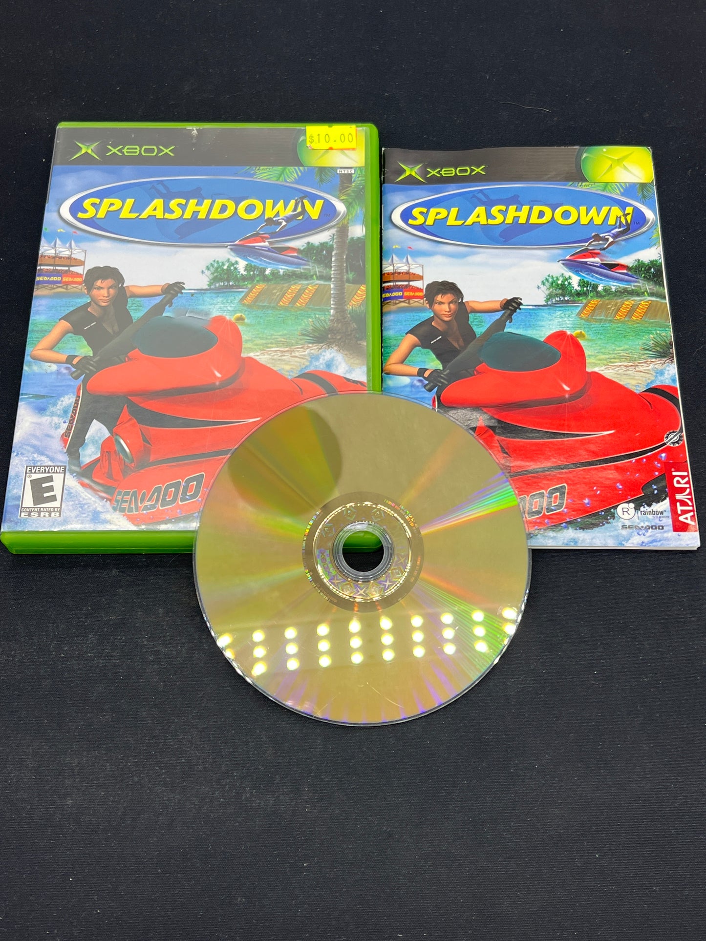 Auction Lot 66: XBOX Video Game Splashdown CIB