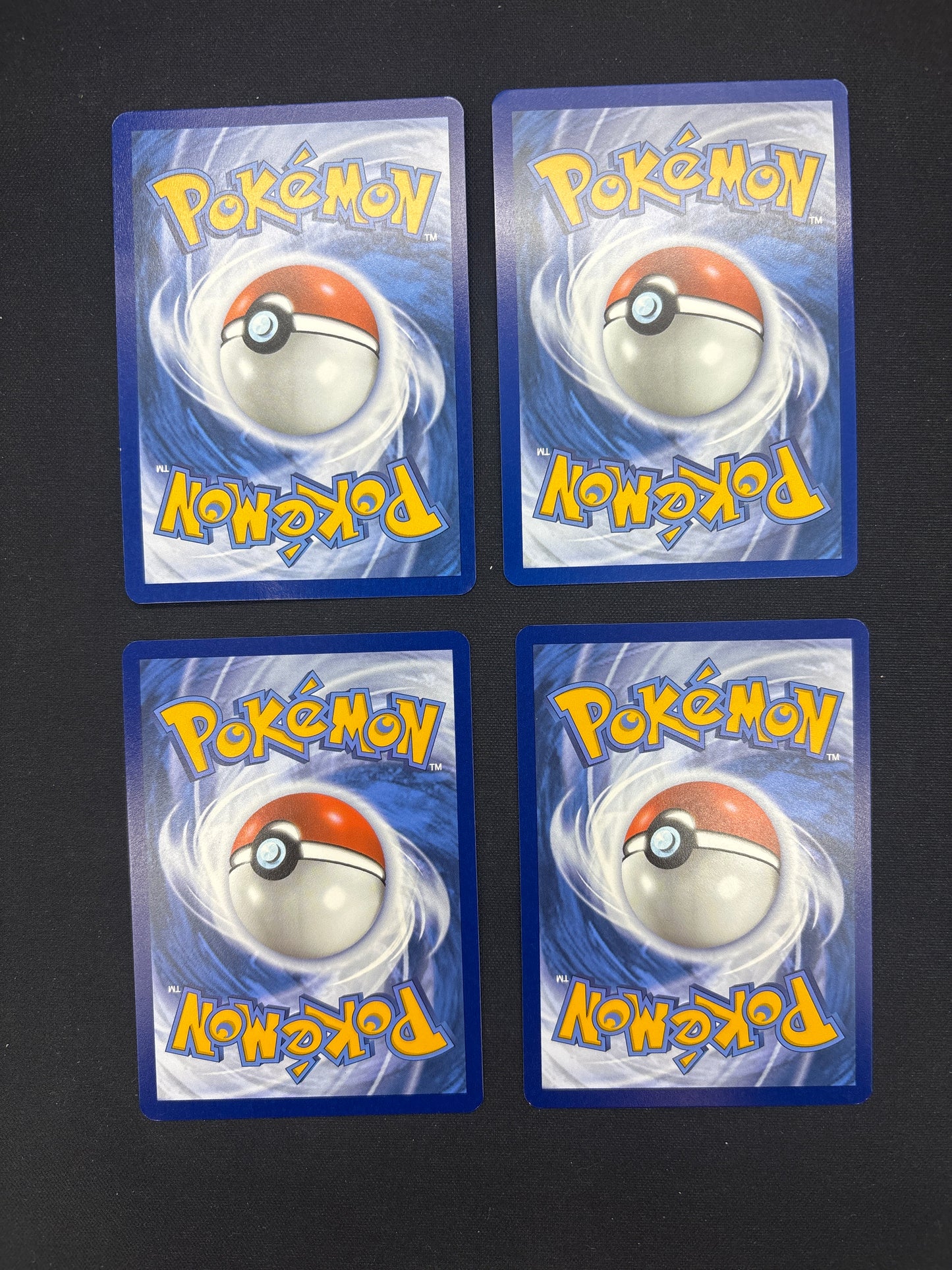Auction Lot 252: Pokemon Cards Lot of 4 Assorted Holo Rares SV BW Conditions Vary