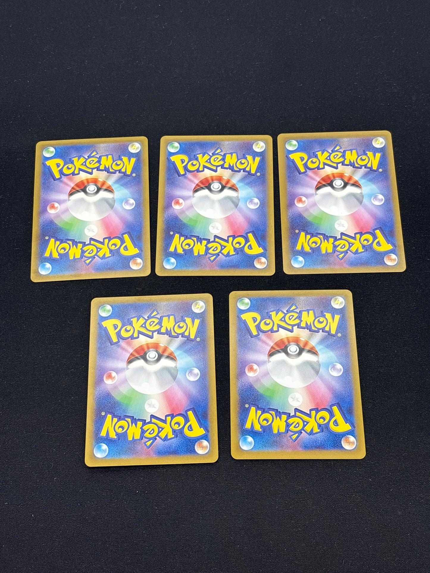 Auction Lot 174: Pokemon Cards Japanese Lot of 5 Shiny Treasure EX Cards Conditions Vary