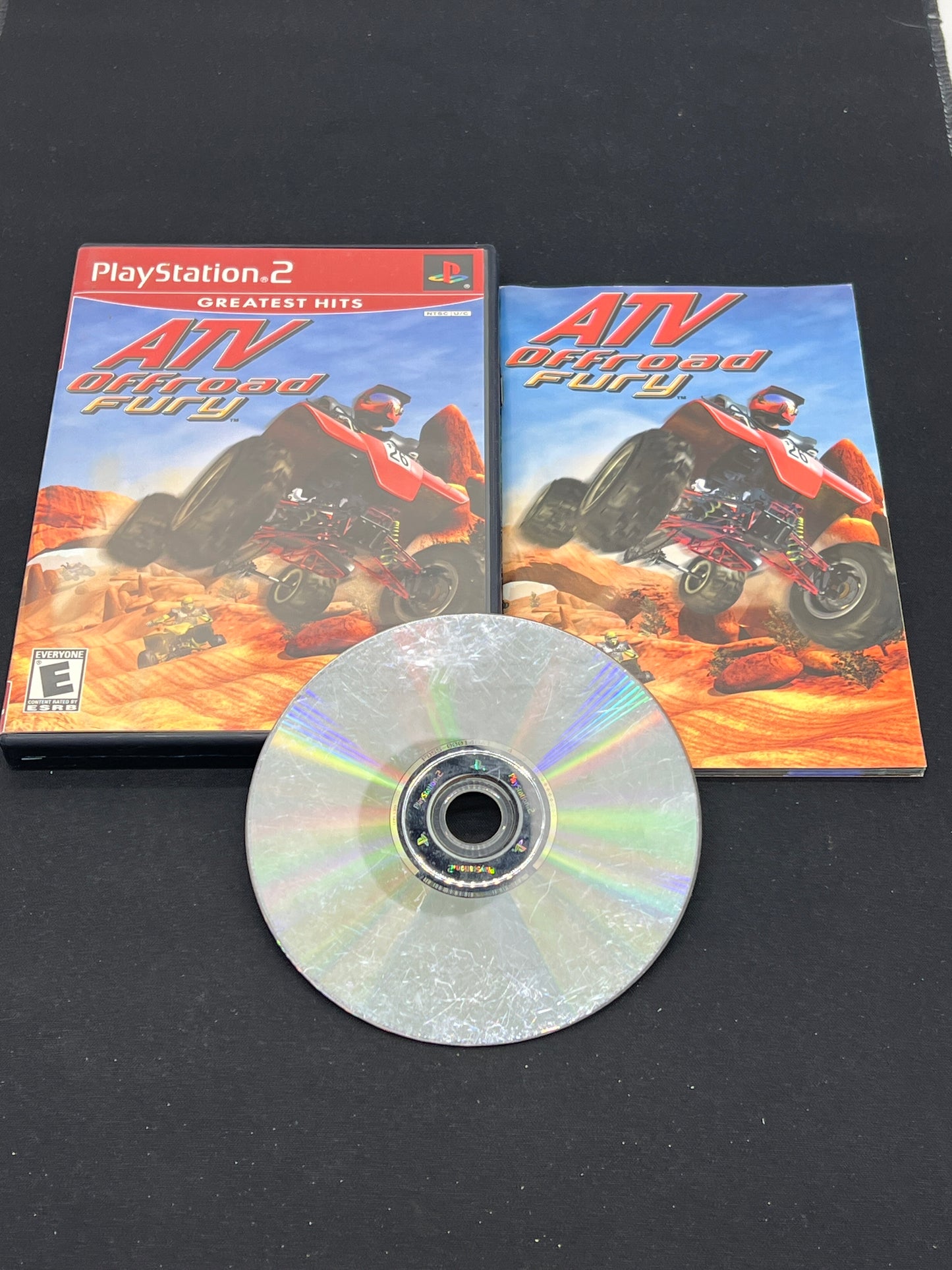 Auction Lot 40: Playstation2 ATV Offroad Fury CIB