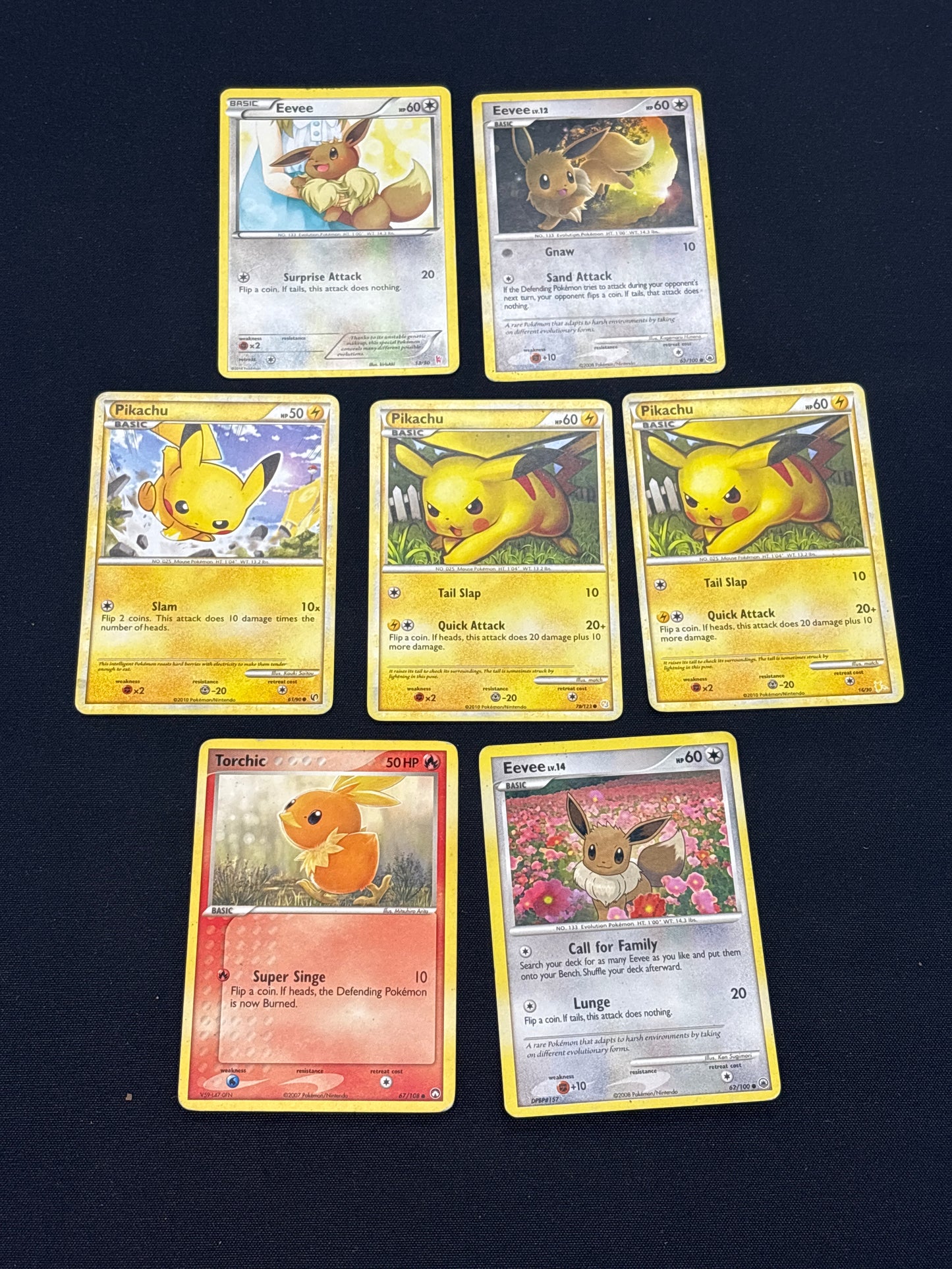 Auction Lot 193: Pokemon Card Lot 5 Conditions Vary