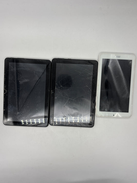 Auction Lot 30: Android Tablets Not Working For Parts