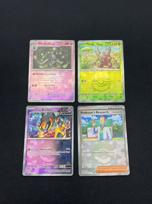 Auction Lot 161: Pokemon Cards Prismatic Evolutions Pokeball Holo Lot Conditions Vary