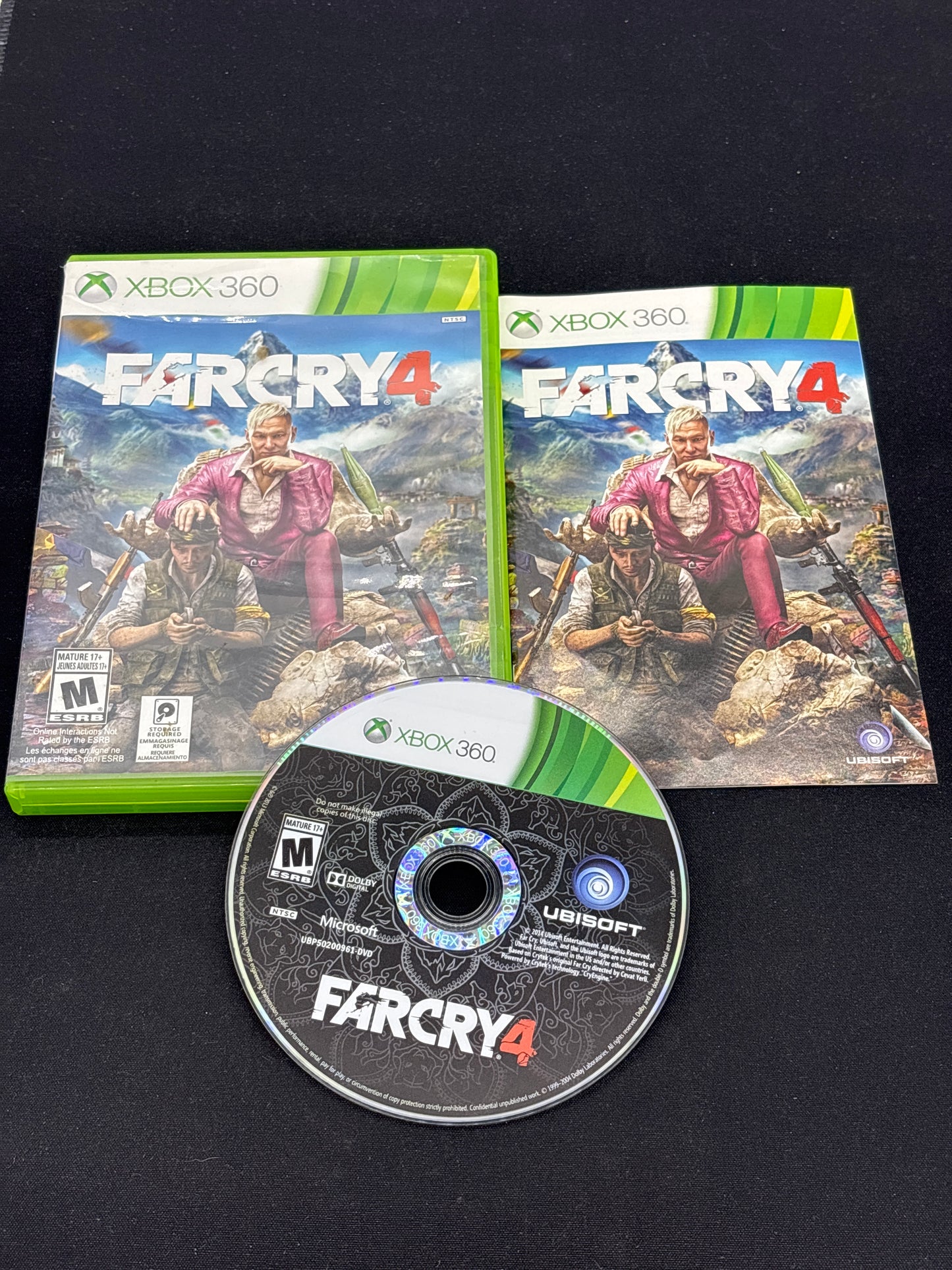 Auction Lot 11: XBOX 360 Video Game Far Cry 4 CIB