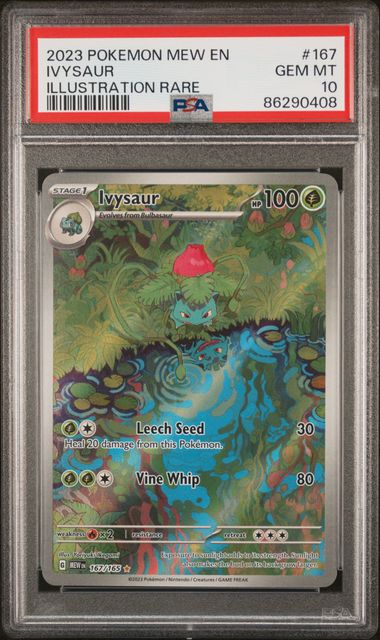 Ivysaur IR PSA 10