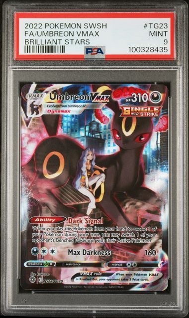 Umbreon VMax FA PSA 9