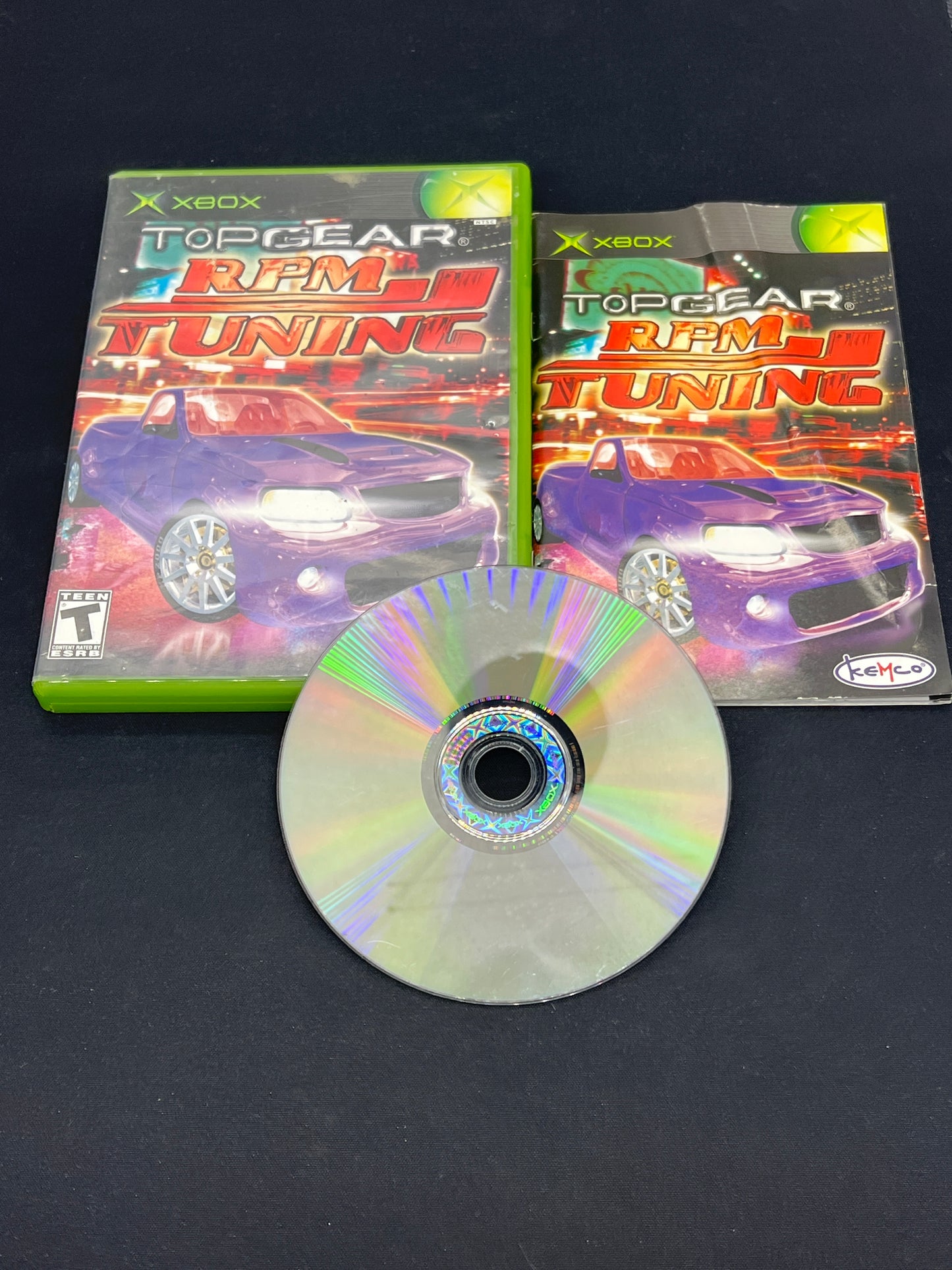 Auction Lot 131: XBOX Video Game Top Gear RPM Tuning CIB