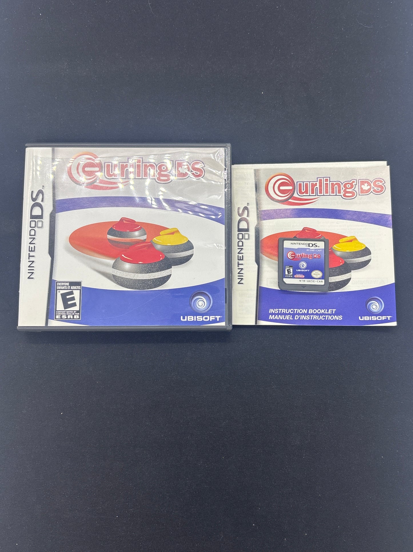 Auction Lot 164: Curling DS Video Game Nintendo DS CIB