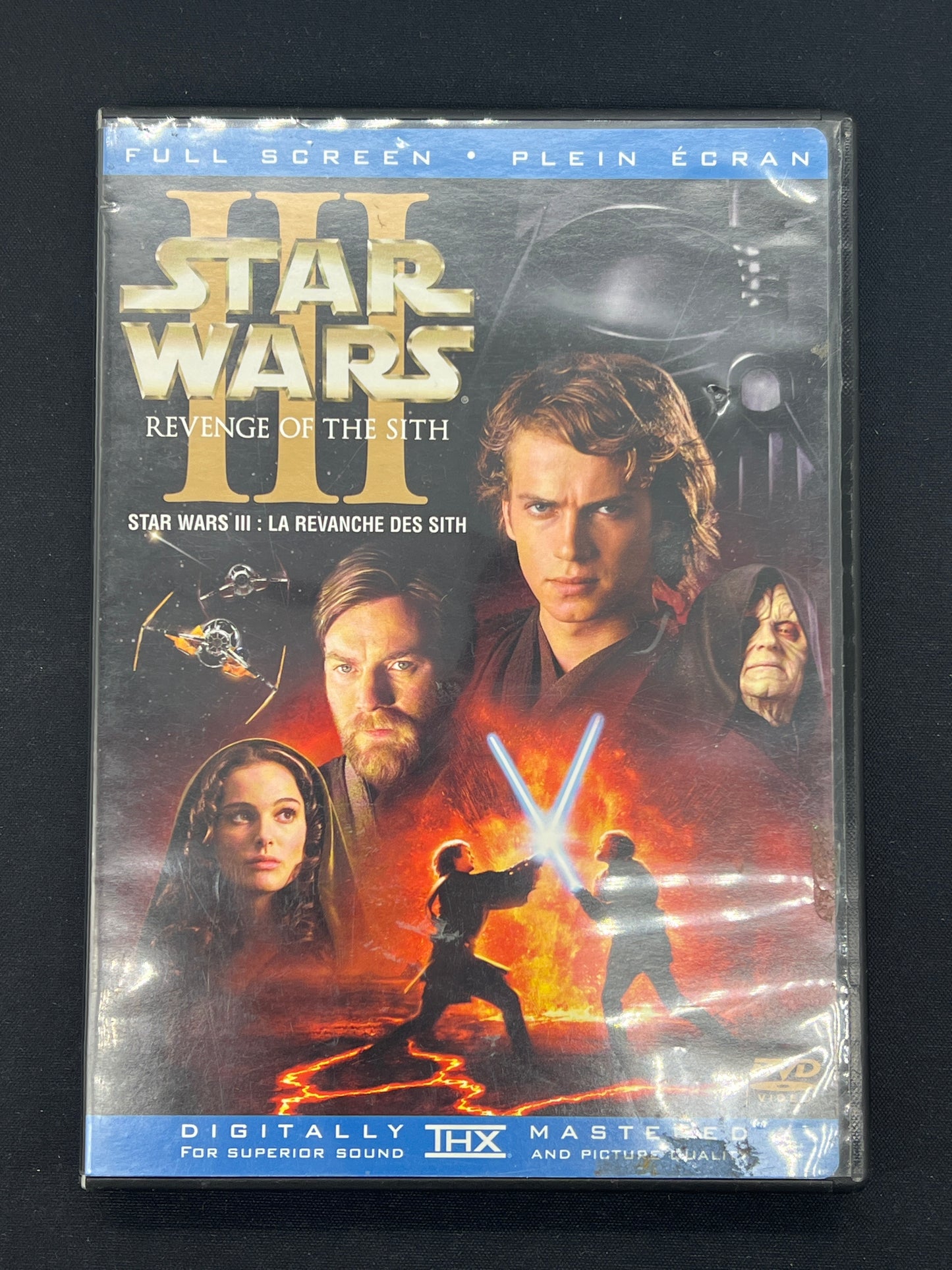 Auction Lot 162: Star Wars Episode 3 Full Screen DVD