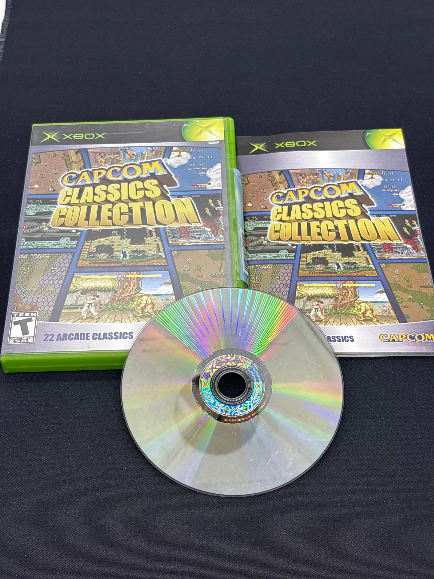 Auction Lot 108: XBOX Video Game Capcom Classics Collection CIB
