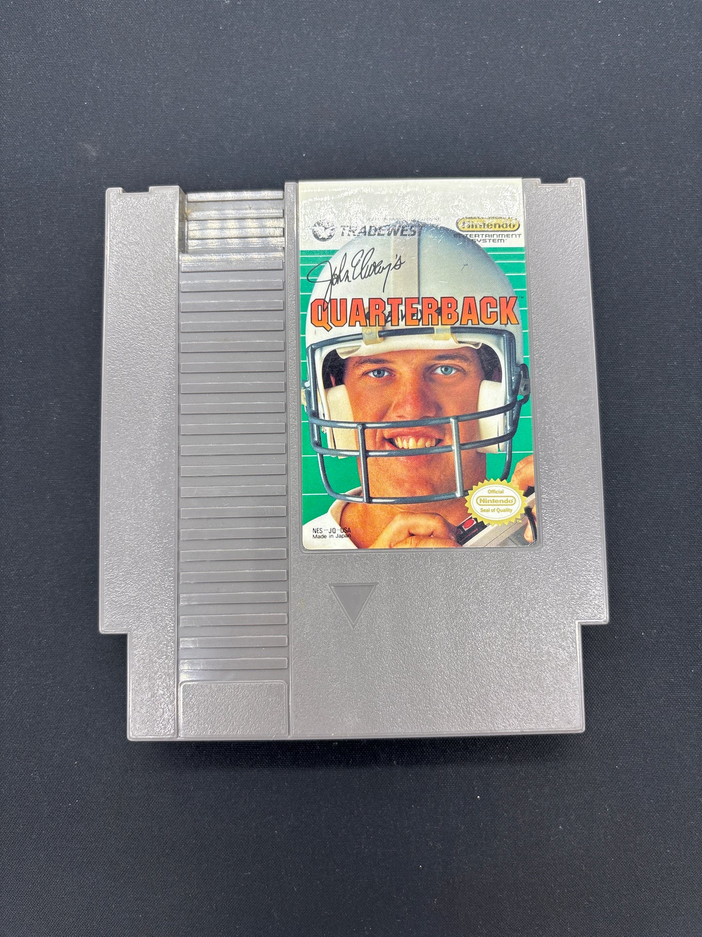 Auction Lot 93: NES Video Game John Elroy's Quaterback