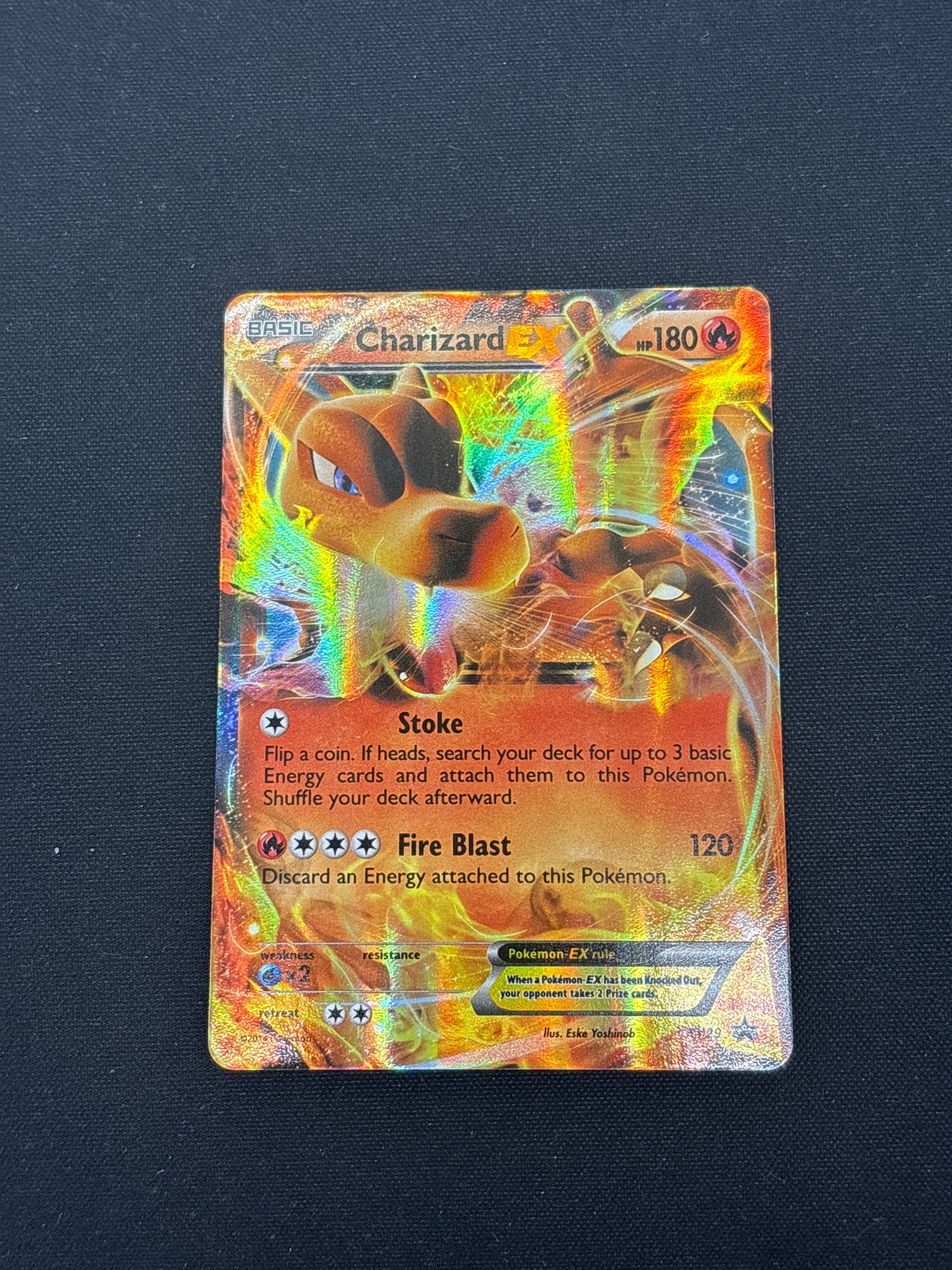 Auction Lot 483: Pokemon Cards Charizard EX XY 29 Promo Condition Vary
