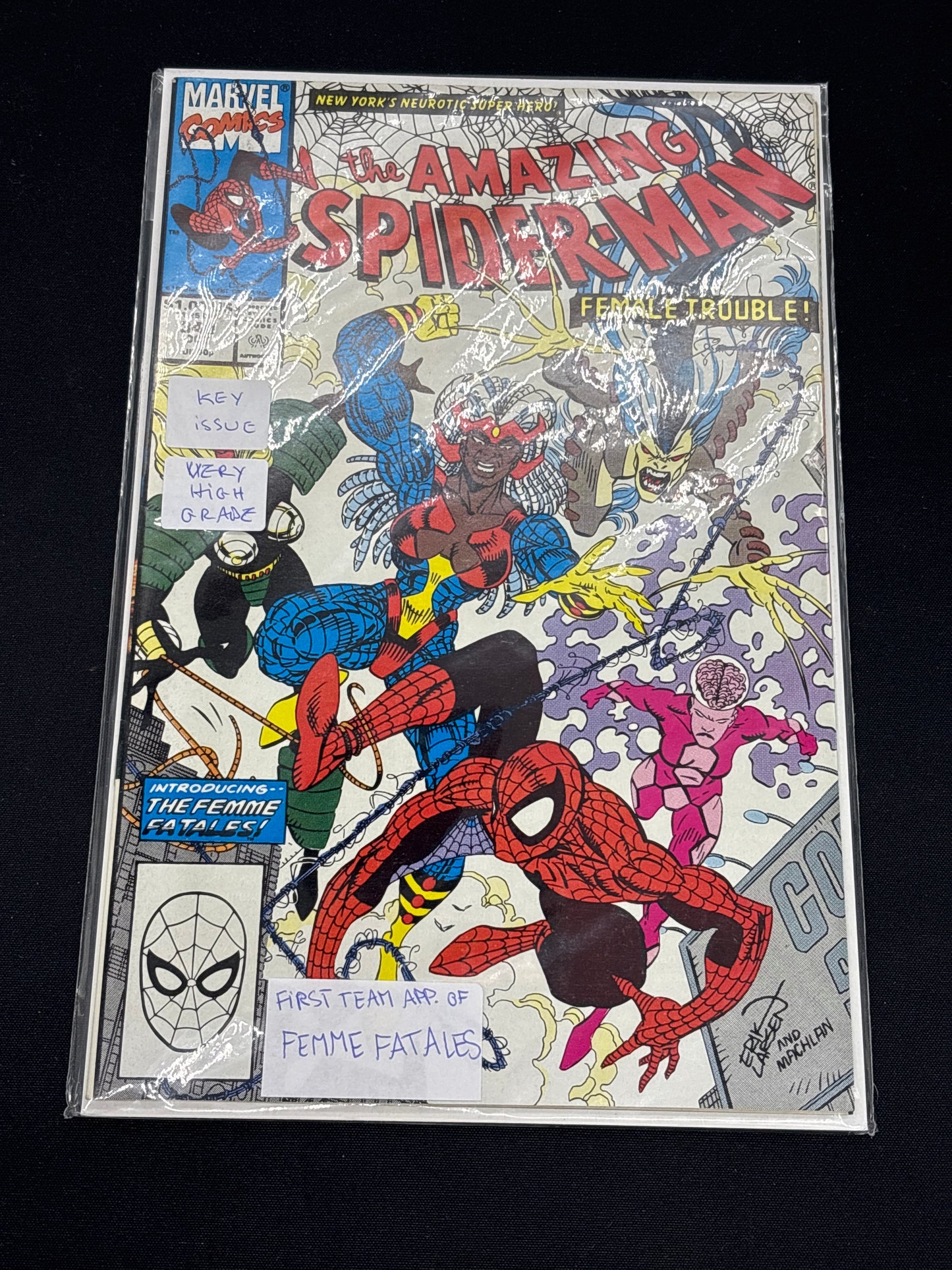 Auction Lot 264: Marvel Comics The Amazing Spider-Man Issue 340 October 1990