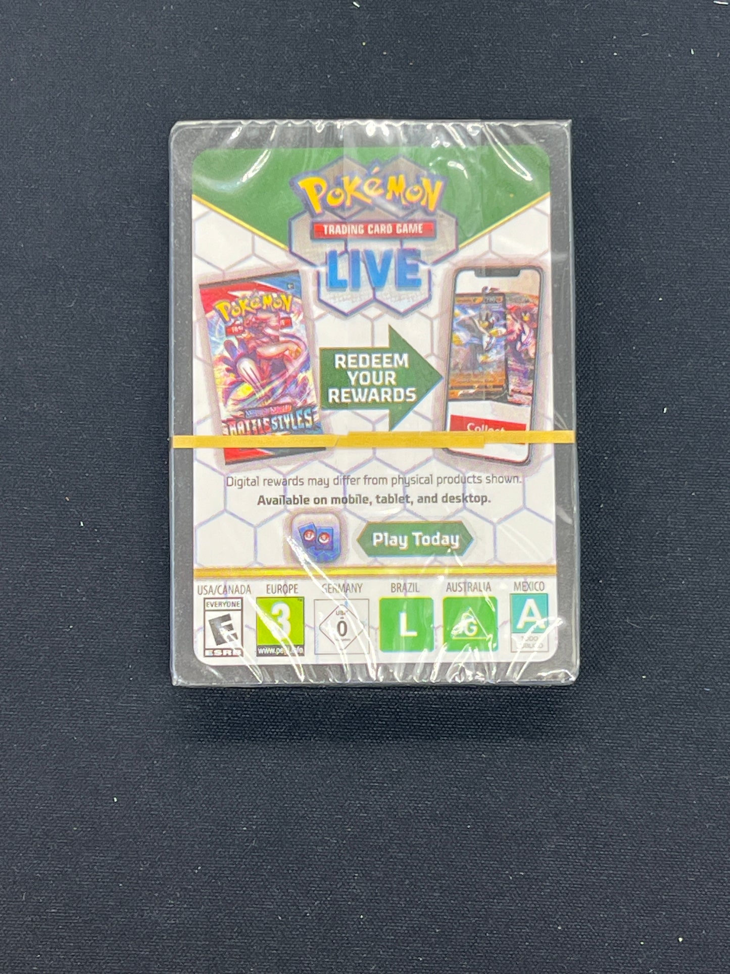 Auction Lot 112: Pokemon Lost Origin Gengar Stamped Build and Battle Deck Sealed