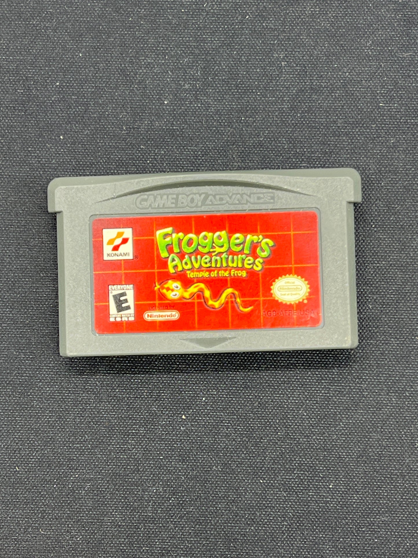Auction Lot 96: Gameboy Advance Froggers Adventures Temple of the Frog Cartridge Only