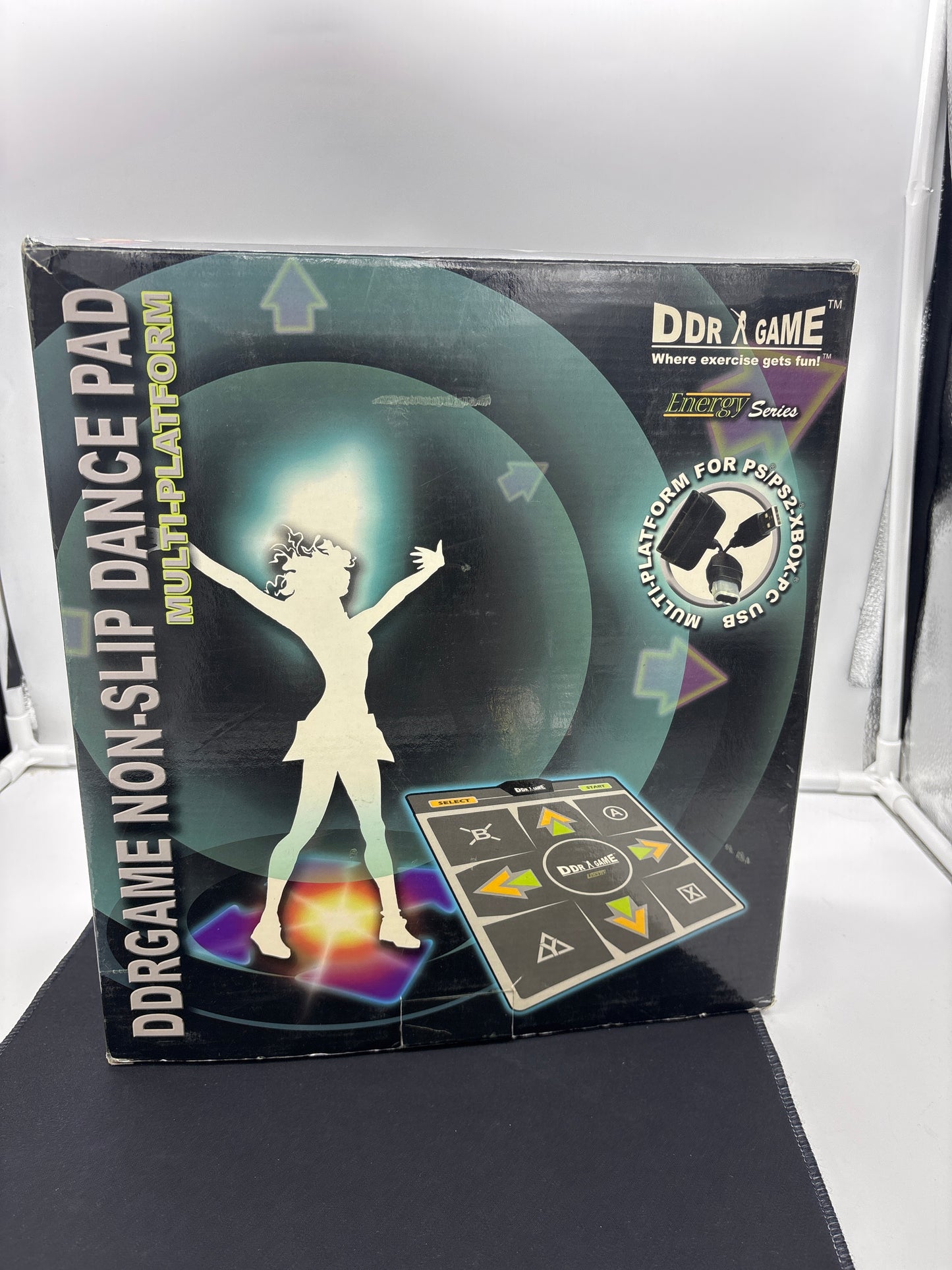Auction Lot 141: DDR Dance Pad Multi-Platform Non-Slip Energy Series