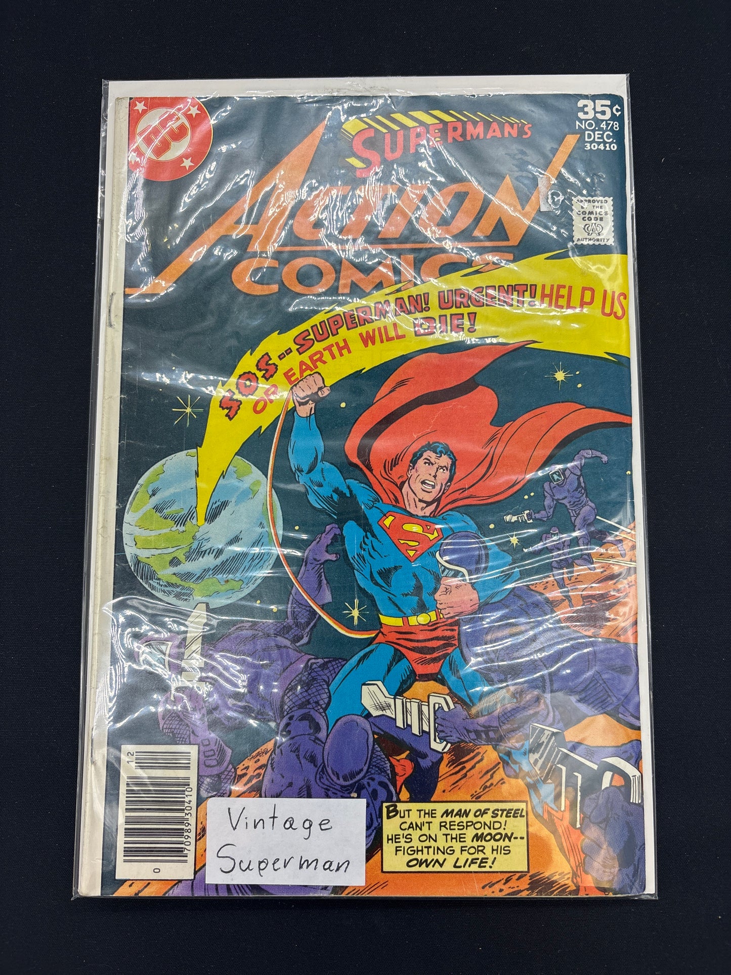 Auction Lot 138: DC Comics Action Comics Issue 478