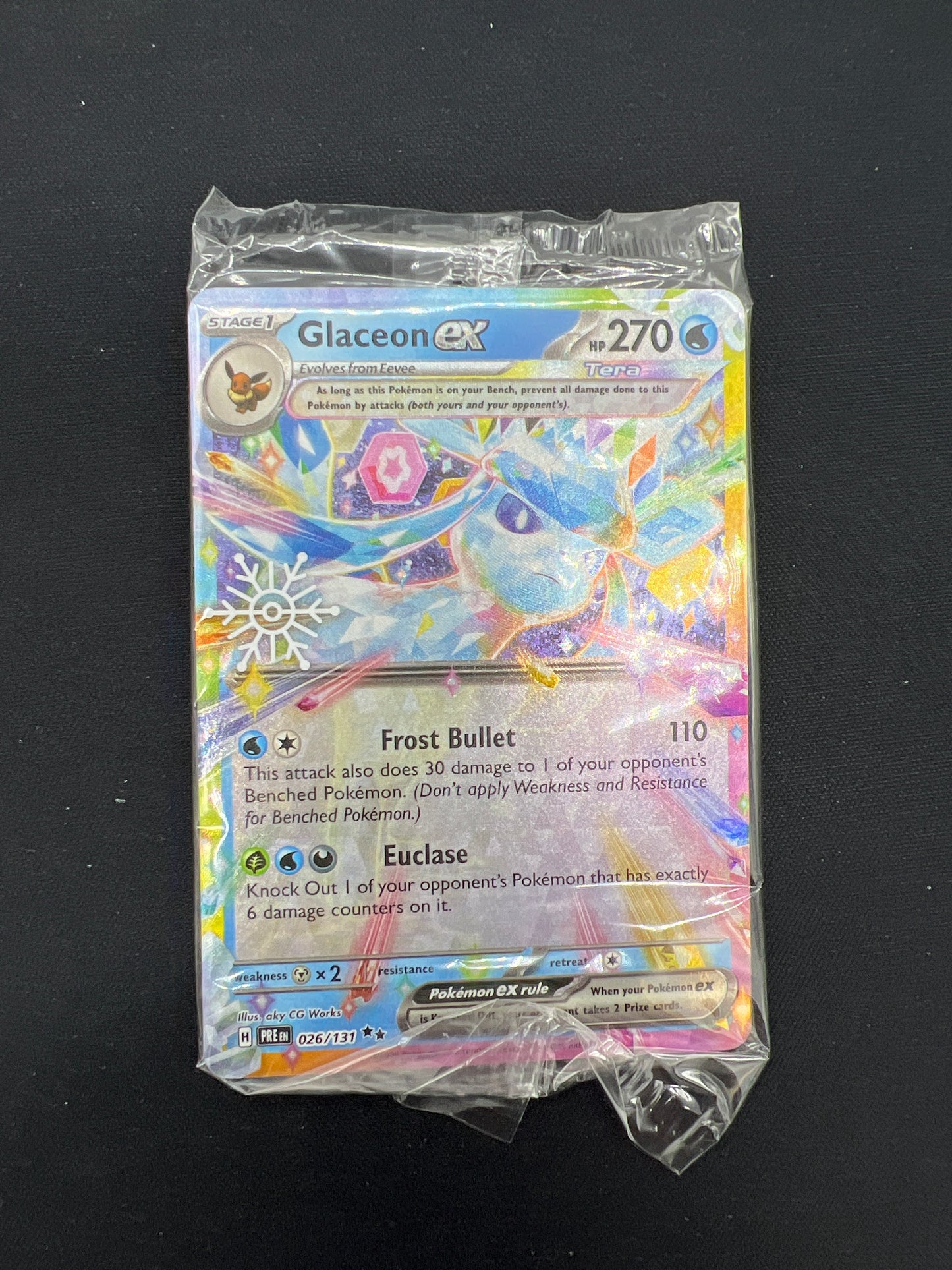Auction Lot 75: Pokemon Cards Glaceon EX Sealed Holiday Calendar Stamped SV Promo Conditions Vary