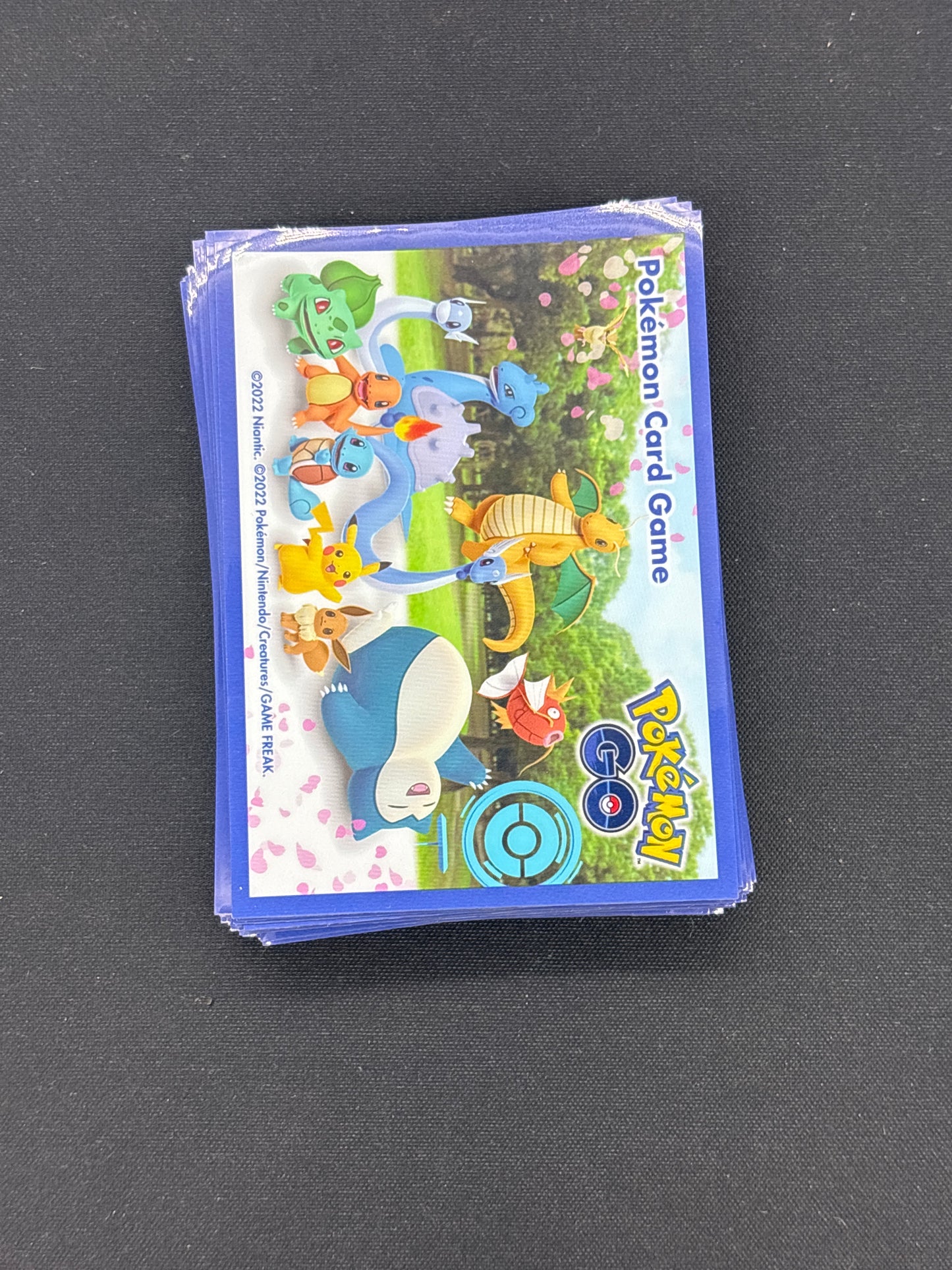 Auction Lot 212: Pokemon Center Exclusive Pokemon Go Card Sleeves 60 Count