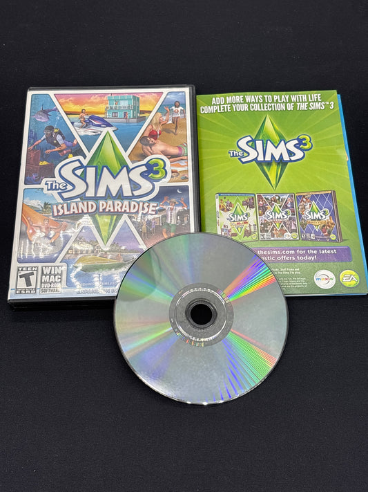 Auction Lot 36: Sims 3 Island Paradise Video Game PC CIB