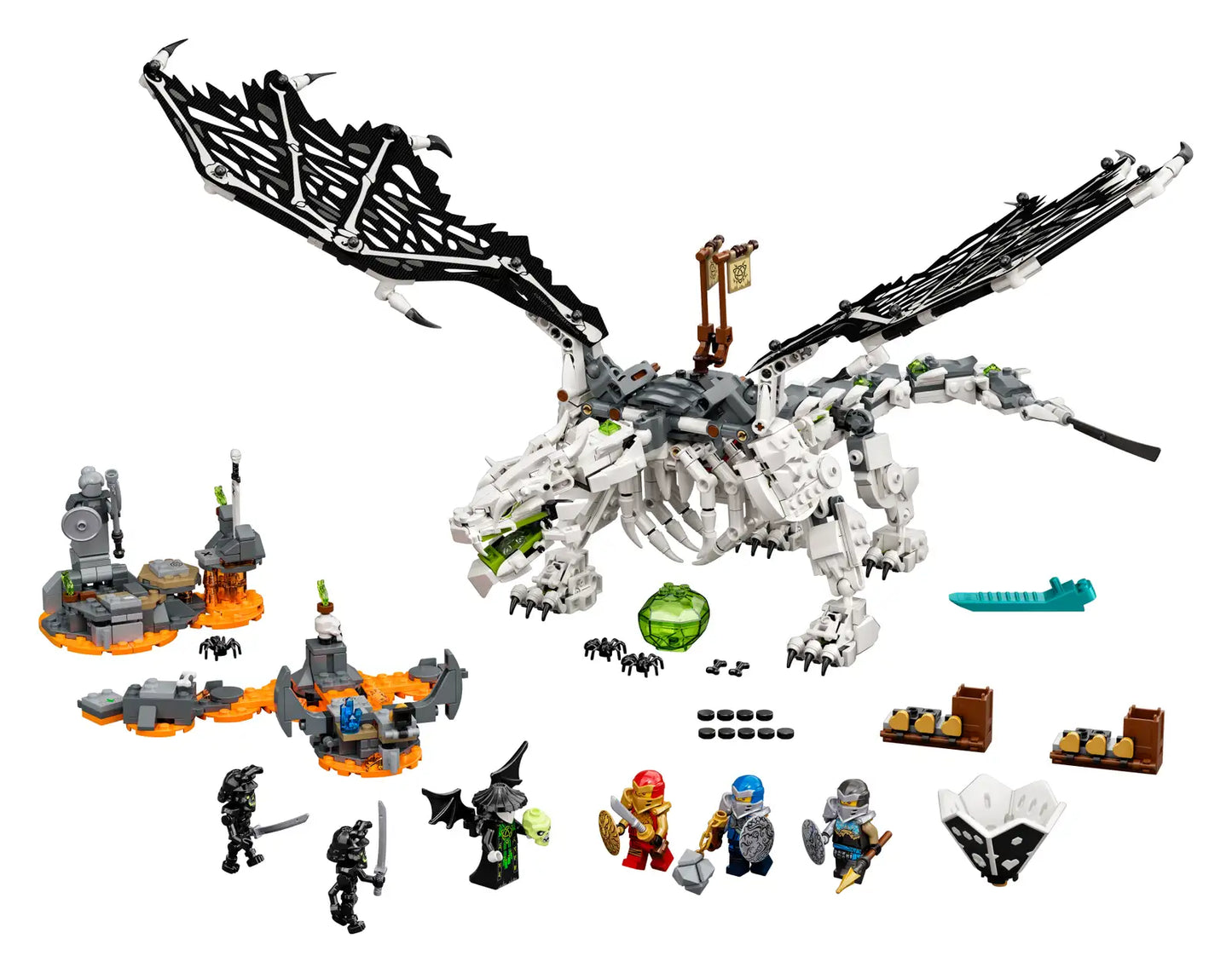 71721 Skull Sorcerers Dragon