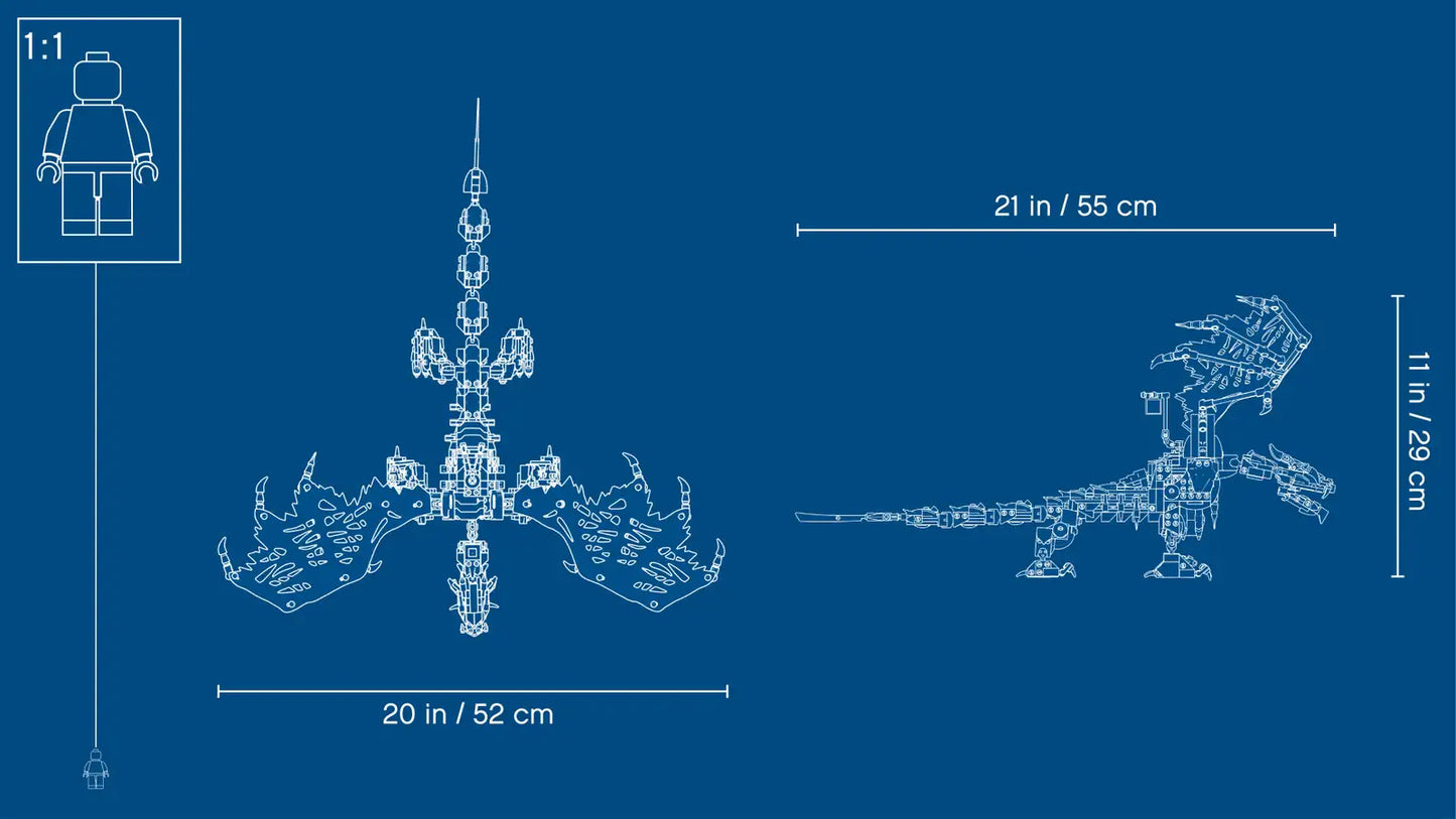 71721 Skull Sorcerers Dragon