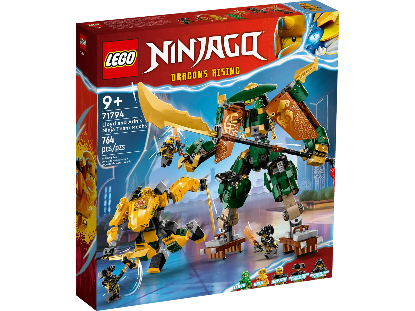 Lego Ninjago Lloyd And Arins 71794