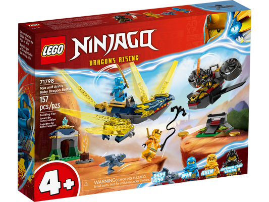 Nya And Arin's Baby Dragon Battle Ninjago Lego 71798