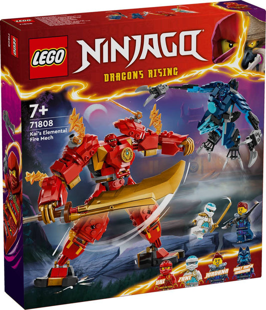 71808 Kai's Elemental Fire Mech