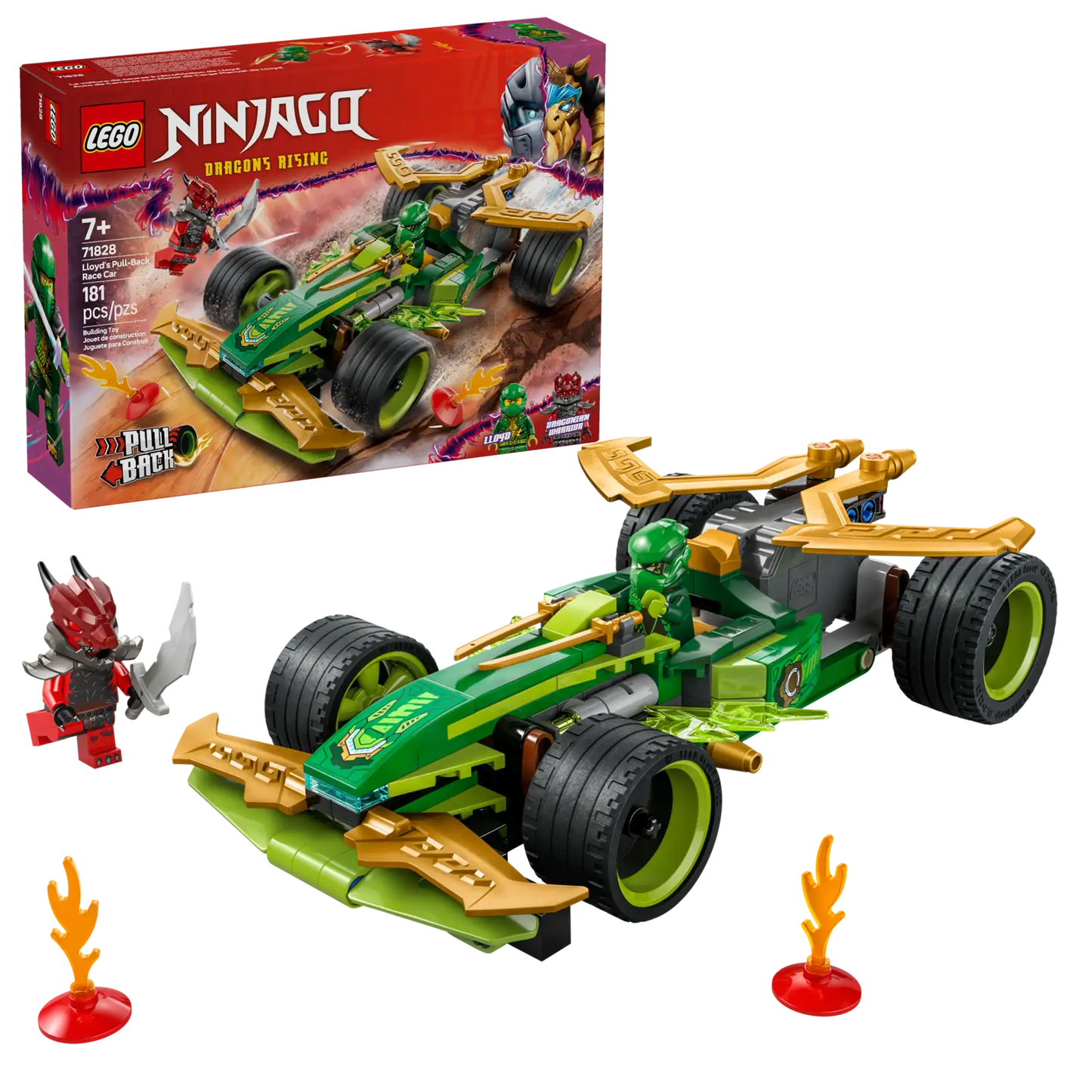 71828 Lloyds Pull-back Race Car