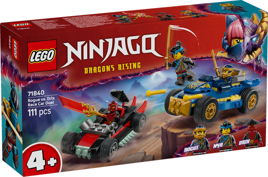 71840 Rogue vs Drix Race Car Duel