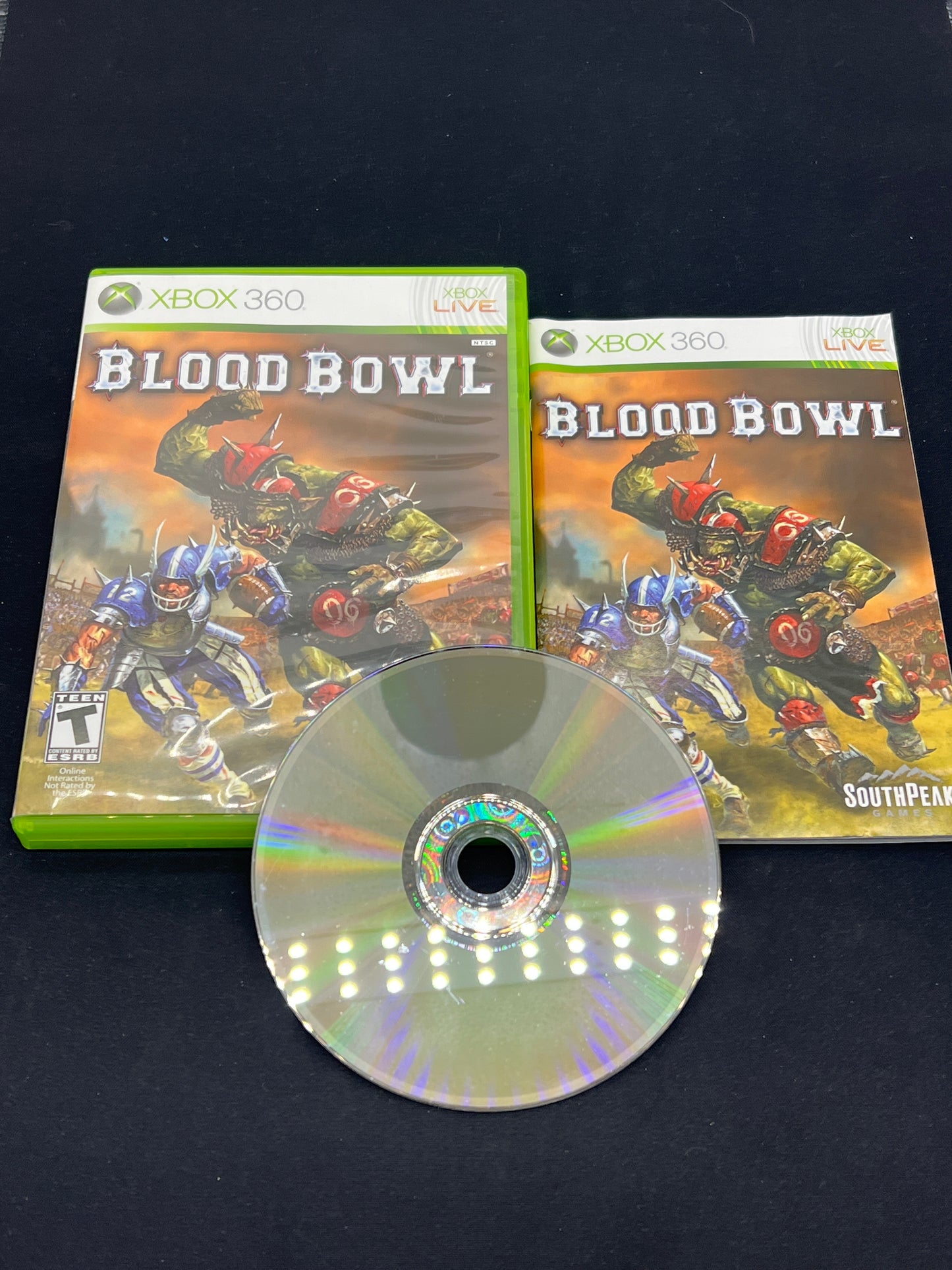 Auction Lot 111: XBox360 Video Game Blood Bowl CIB