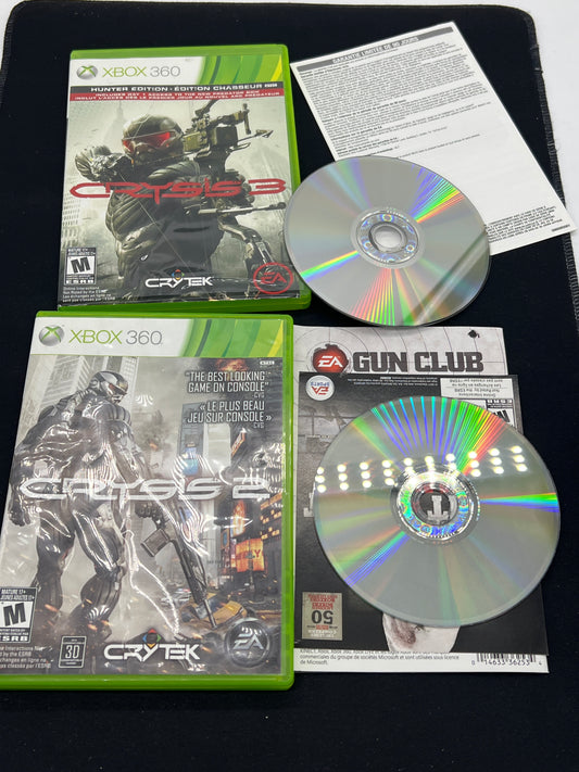 Auction Lot 229: XBOX 360 Video Game Crysis 2 and 3 CIB