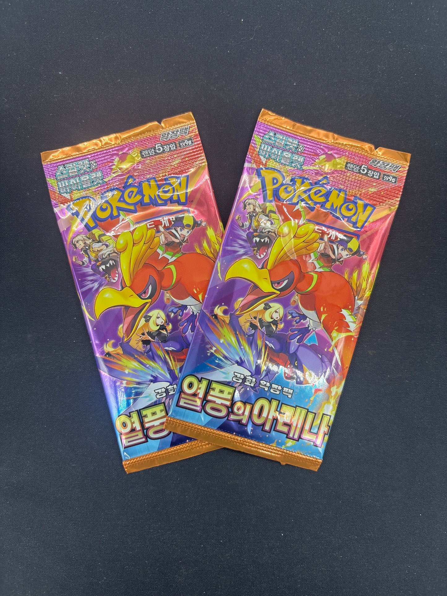 Auction Lot 248: Pokemon Korean Heat Wave Arena Pack Lot