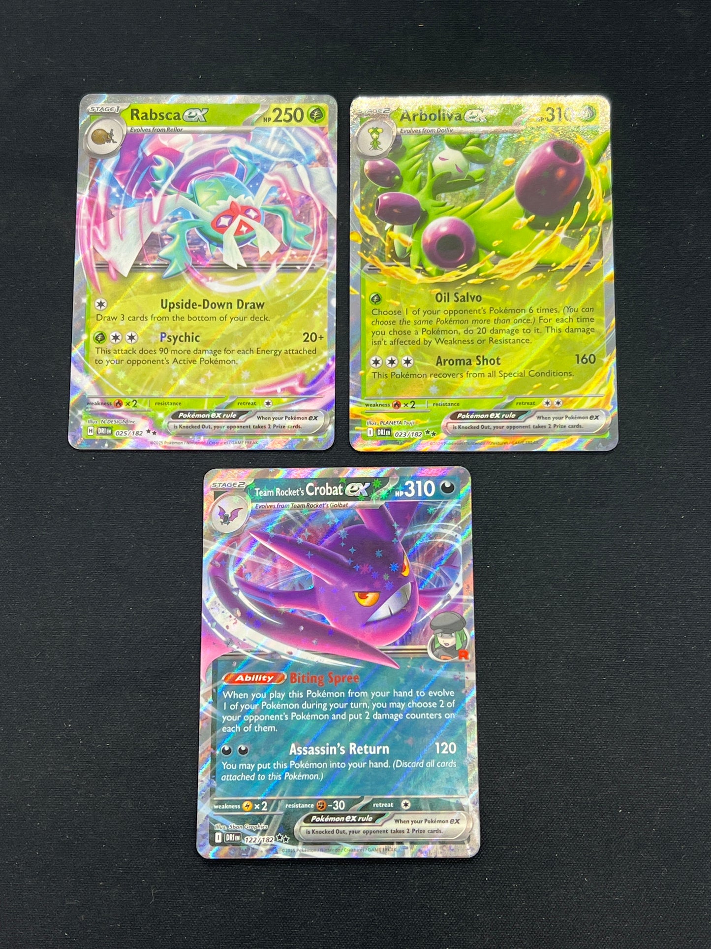Auction Lot 428: Pokémon Cards Destined Rivals EX Lot Conditions Vary