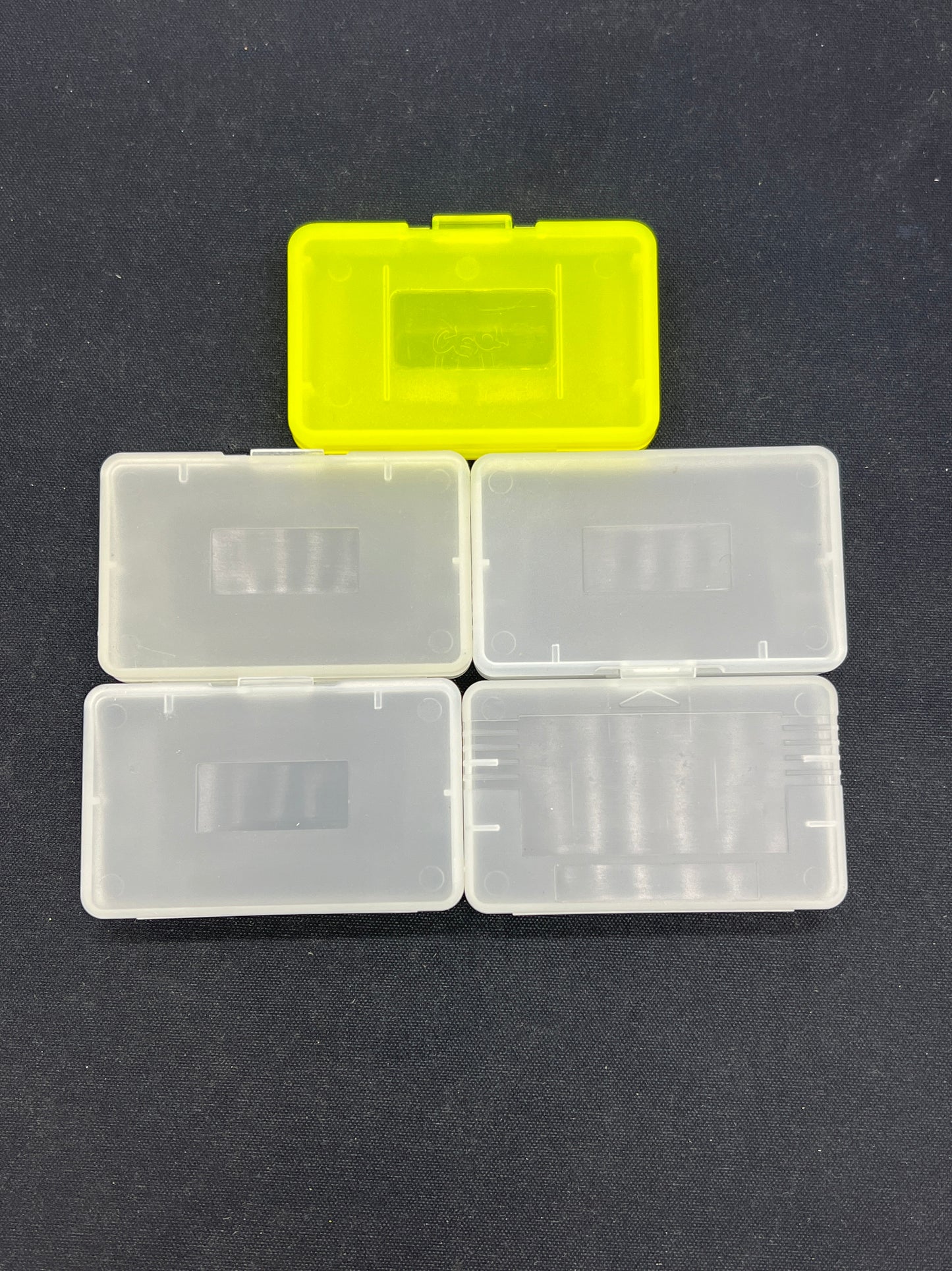 Auction Lot 72: Nintendo Gameboy Advance Cartridge Cases Lot of 5