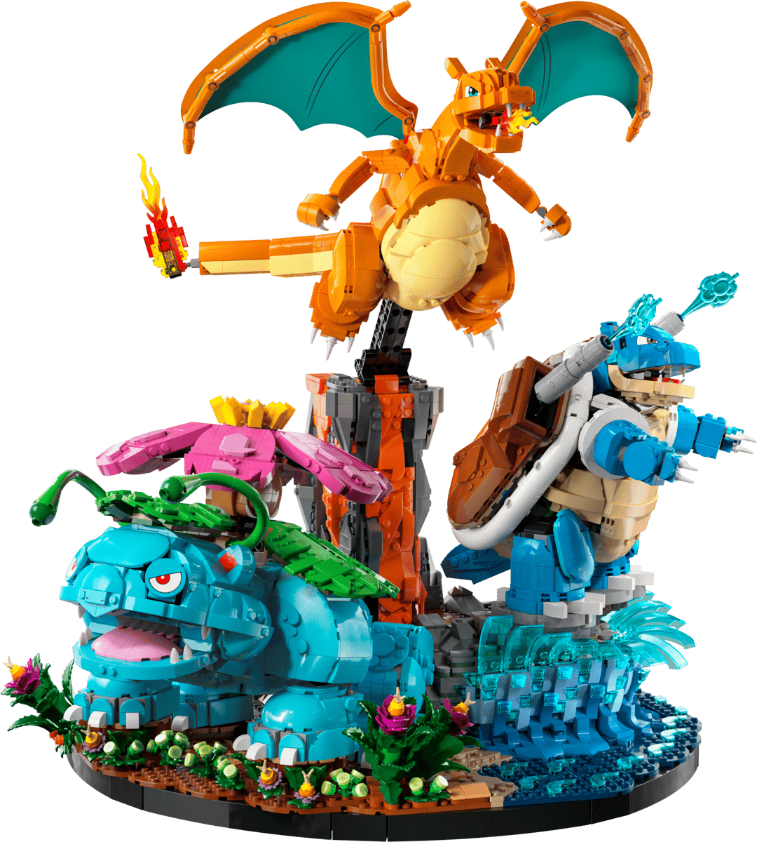 72153 Venusaur, Charizard And Blastoise