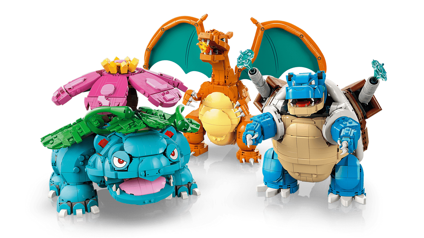 72153 Venusaur, Charizard And Blastoise