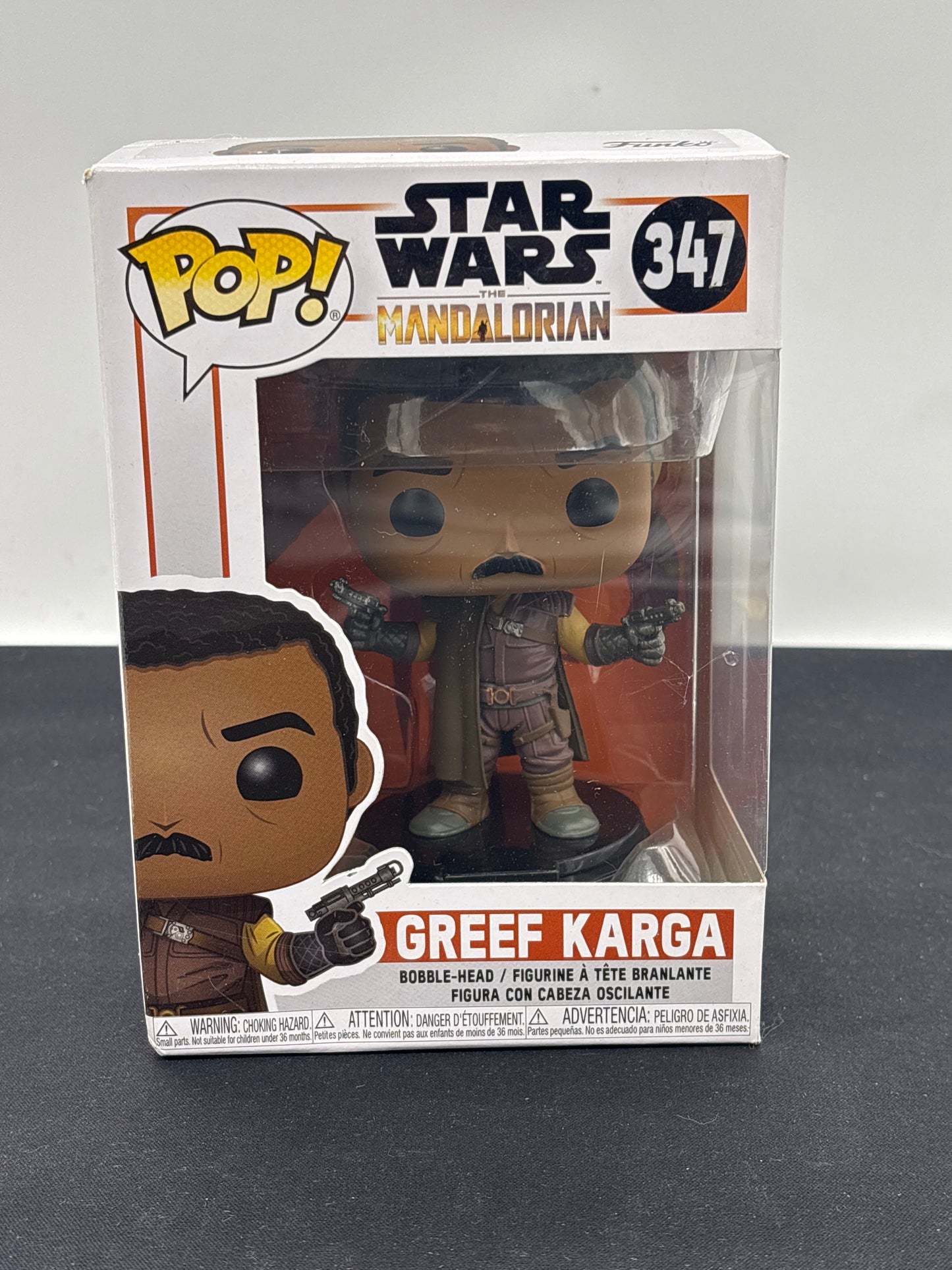 Auction Lot 90: POP Funko Greef Karga Star Wars 347 Figure