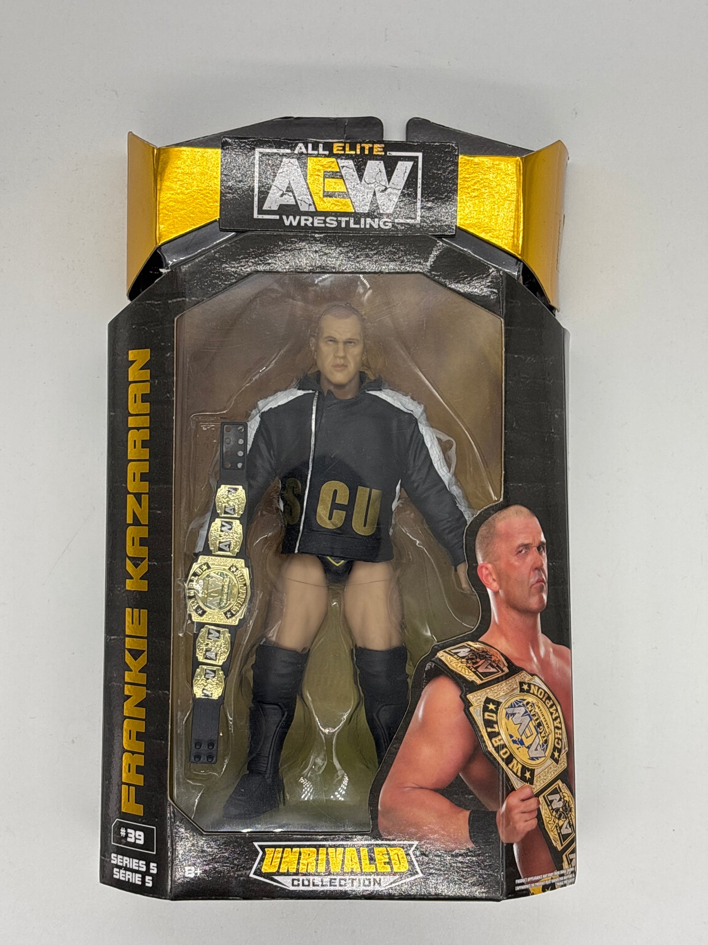 Auction Lot 134: AEW Frankie Kazarian Figure Lot 1
