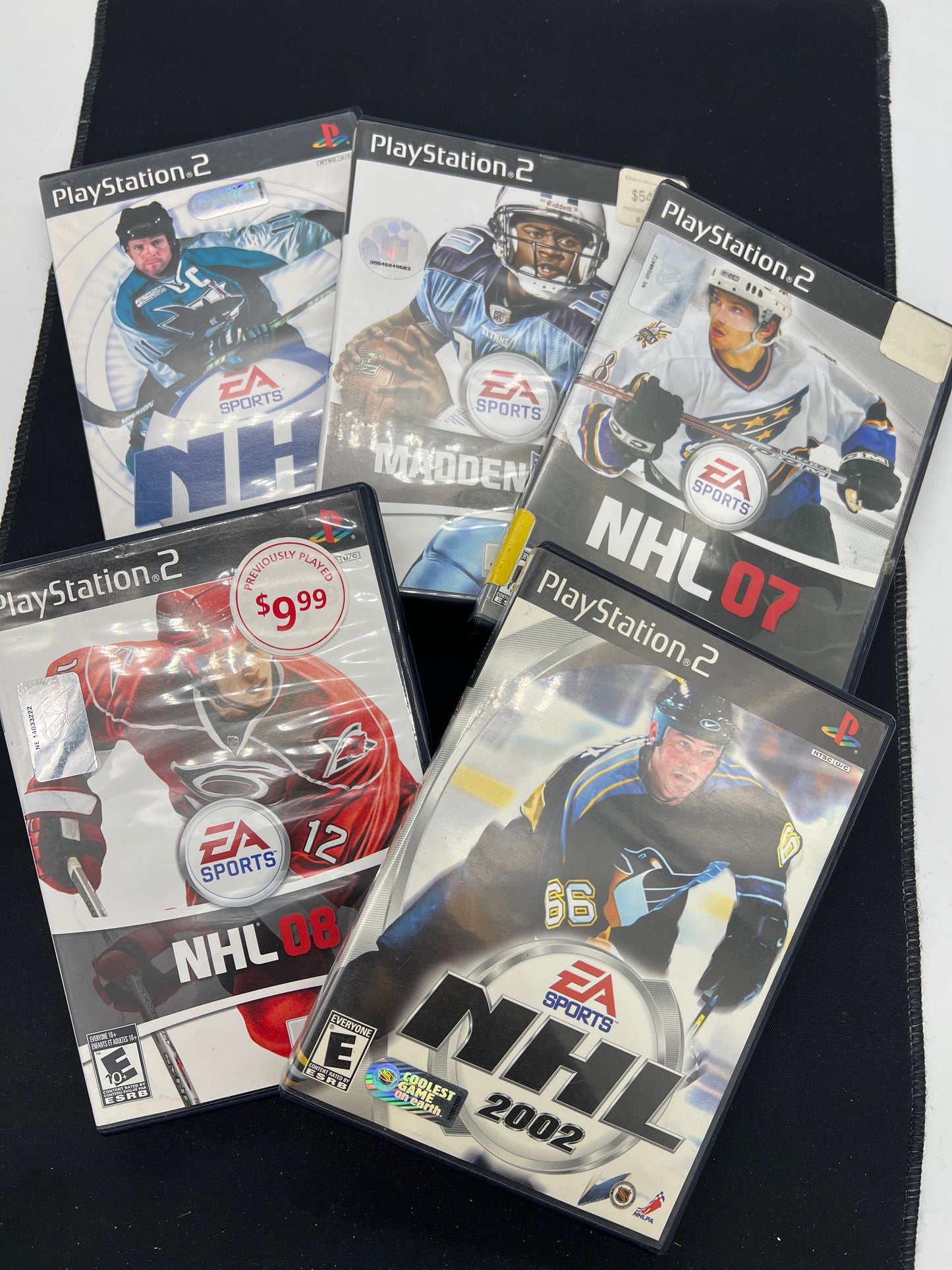 Auction Lot 130: PS2 Sports Lot