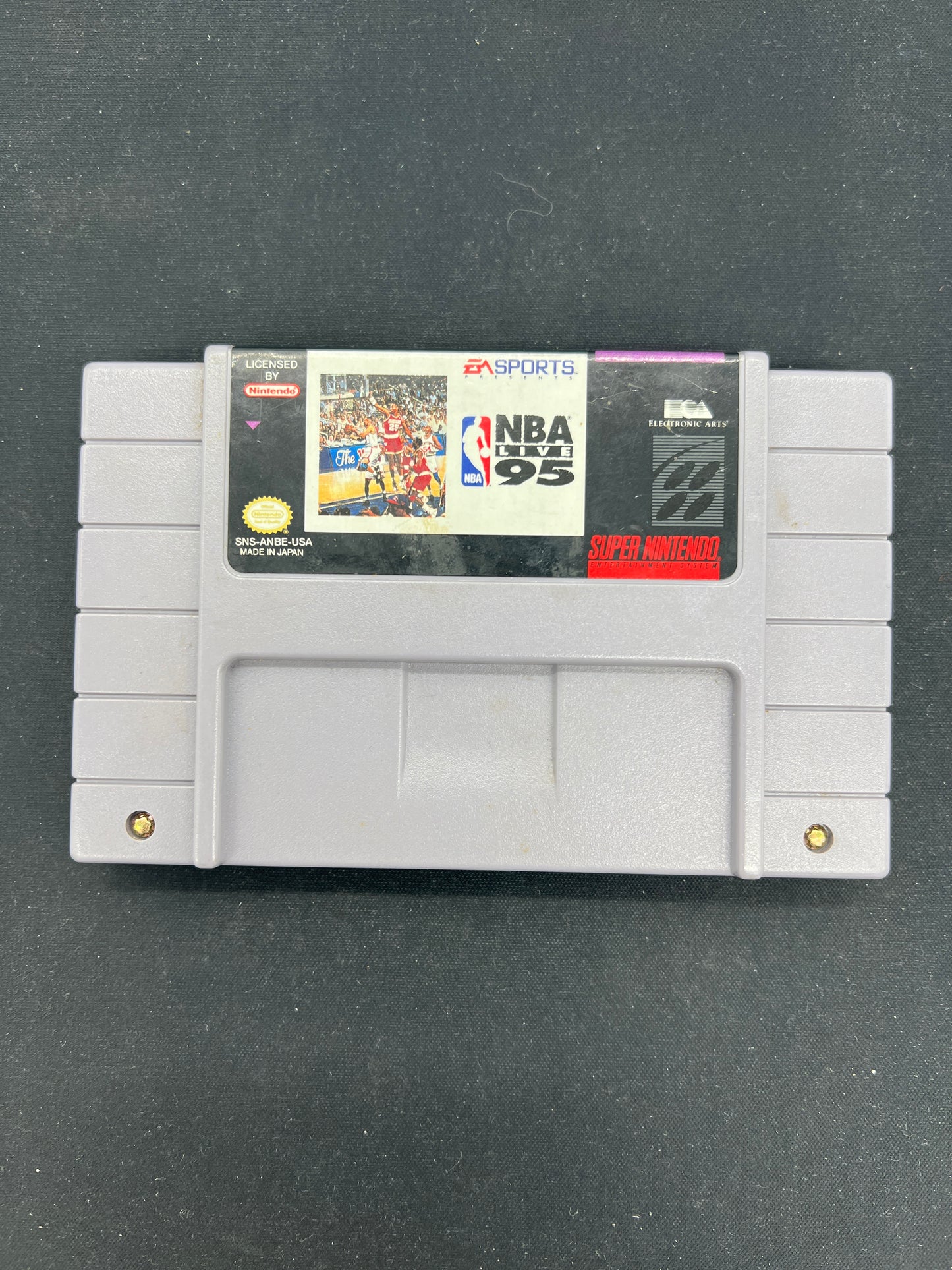 Auction Lot 48: SNES Video Game NBA 95