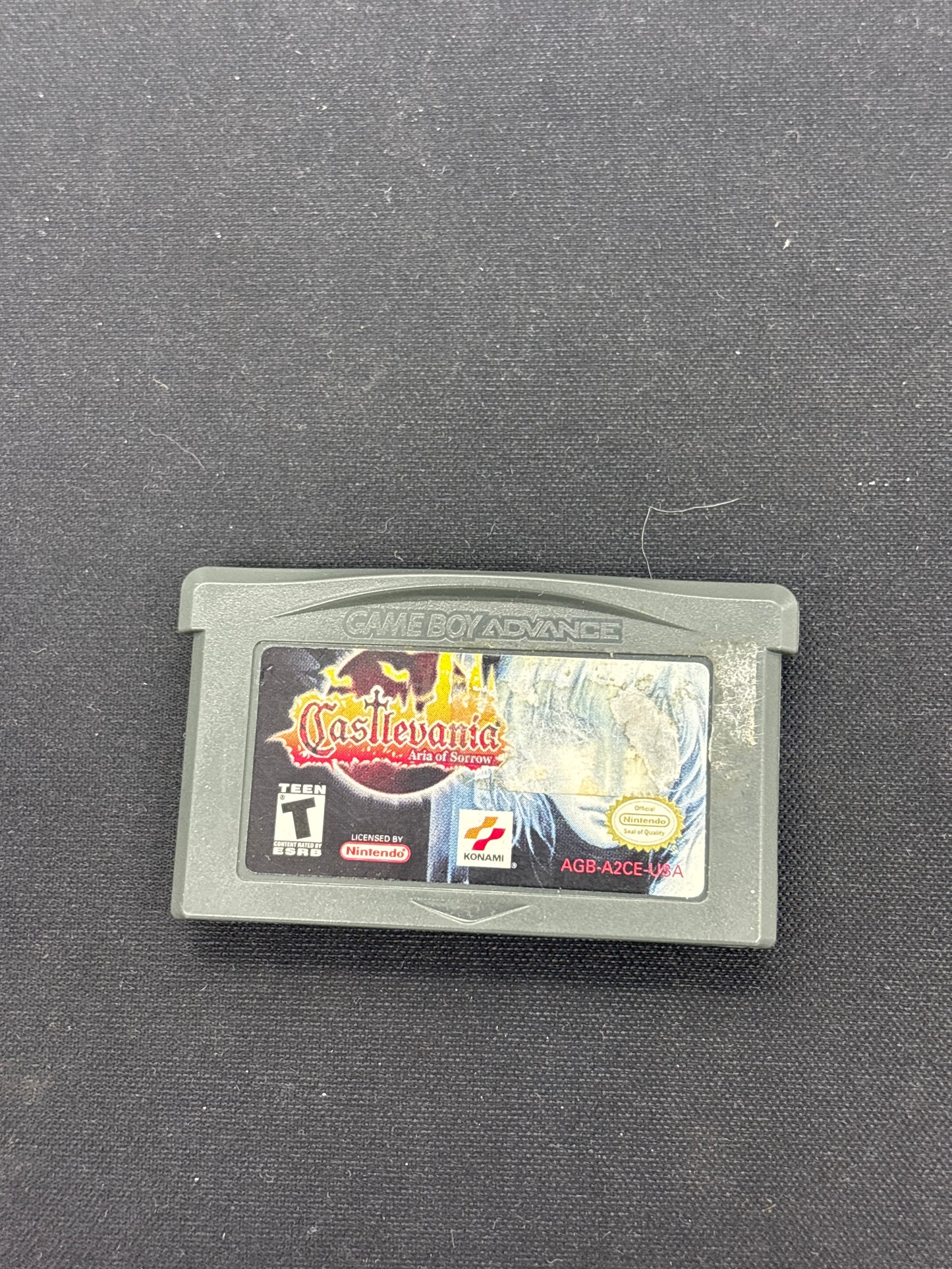 Auction Lot 75: Nitendo Gameboy Advance Video Game Castle Vania Loose