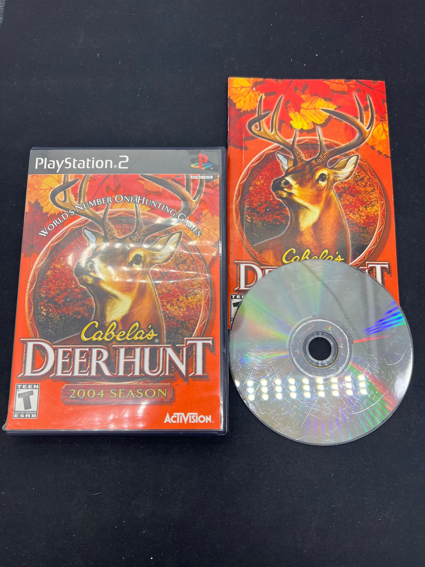 Auction Lot 115: PlayStation 2 Video Games Cabela's Deer Hunt CIB
