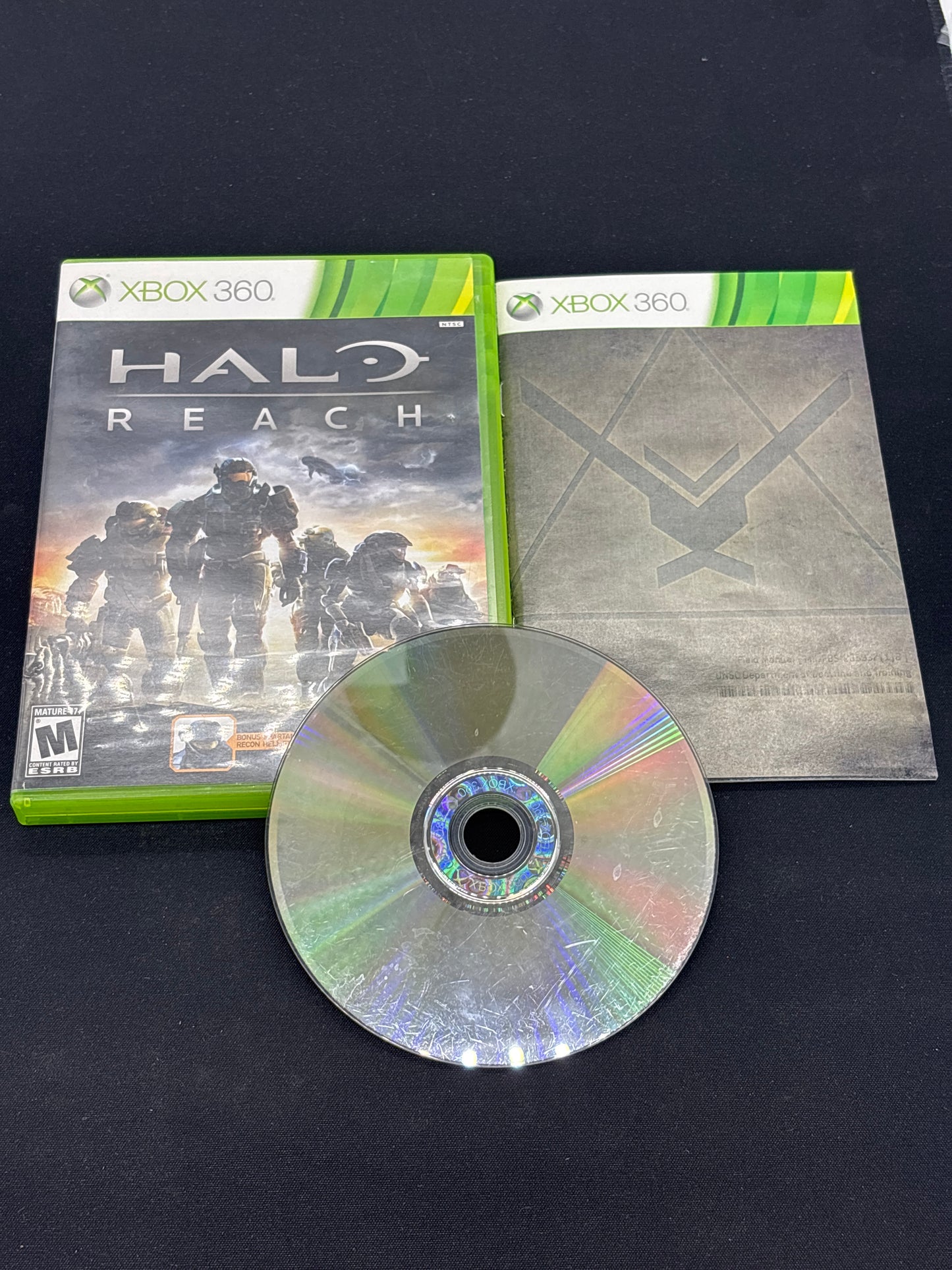 Auction Lot 185: Halo Reach Video Game XBOX 360 CIB