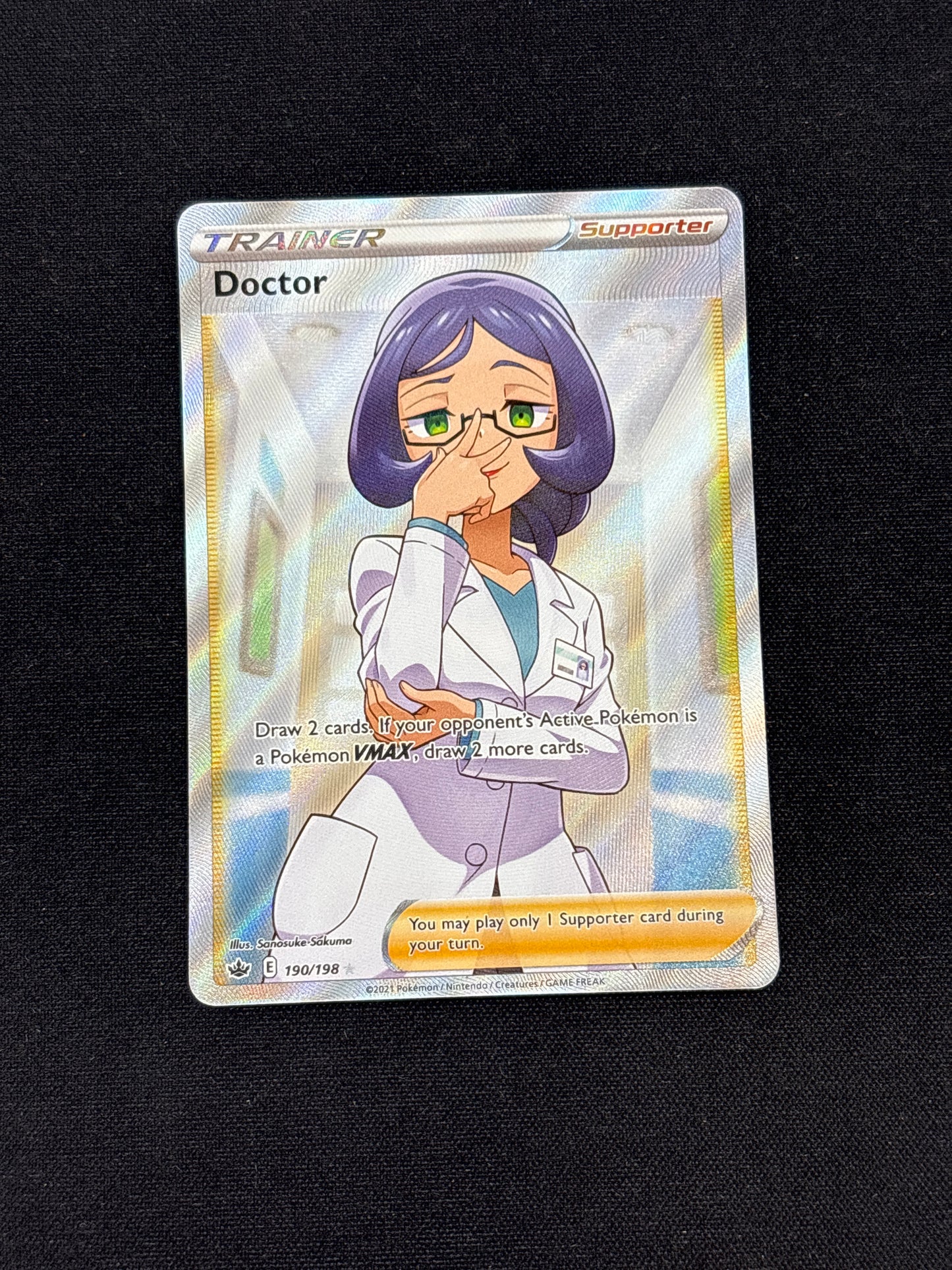 Auction Lot 199: Doctor Full Art Card Conditions Vary