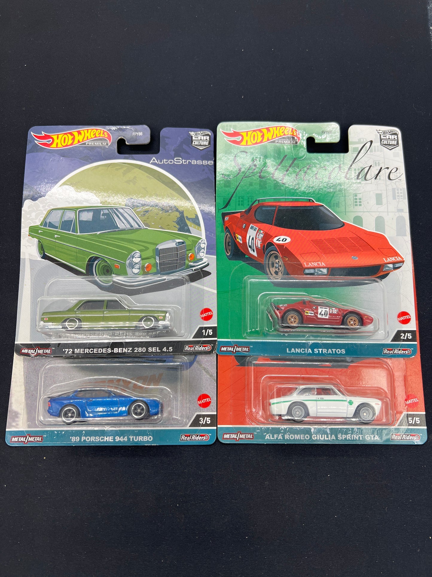 Auction Lot 484: Hot Wheels Lot of 4 Assorted Sealed