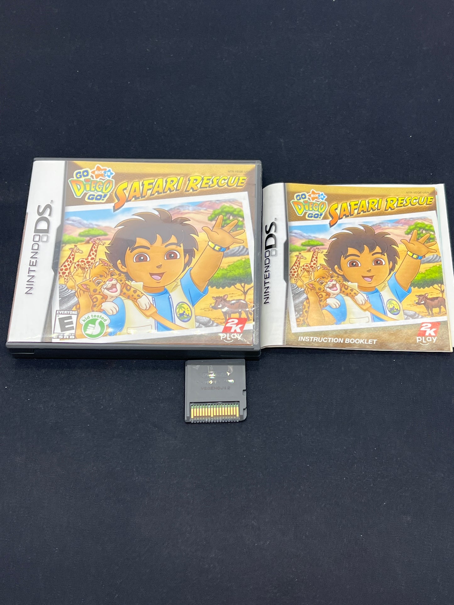 Auction Lot 192: Nintendo DS Video Game Go Diego Go Safari Rescue CIB