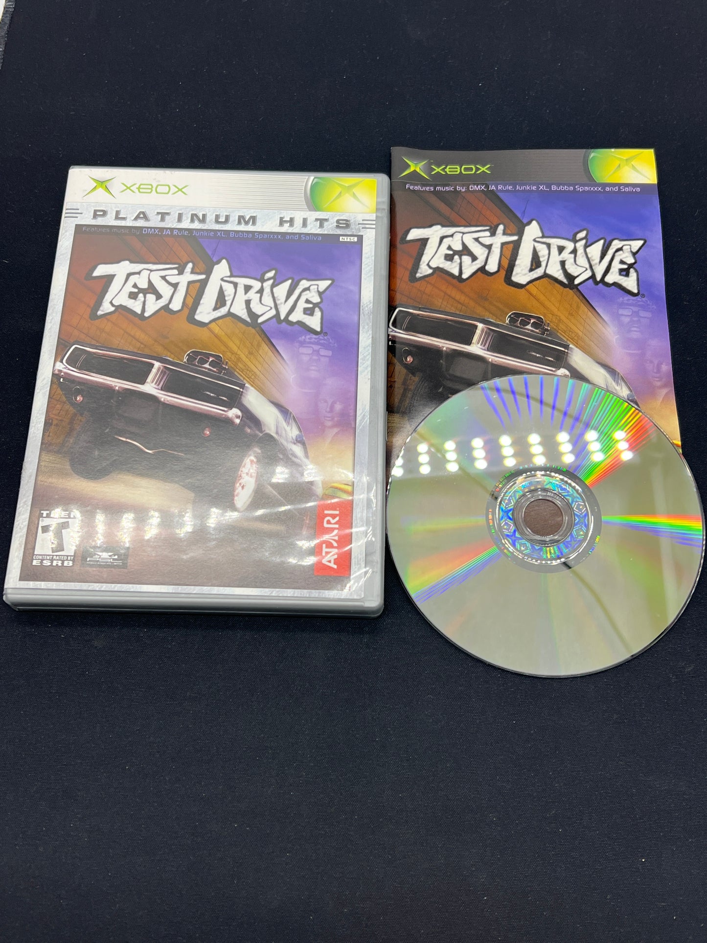 Auction Lot 166: XBOX Video Game Test Drive CIB