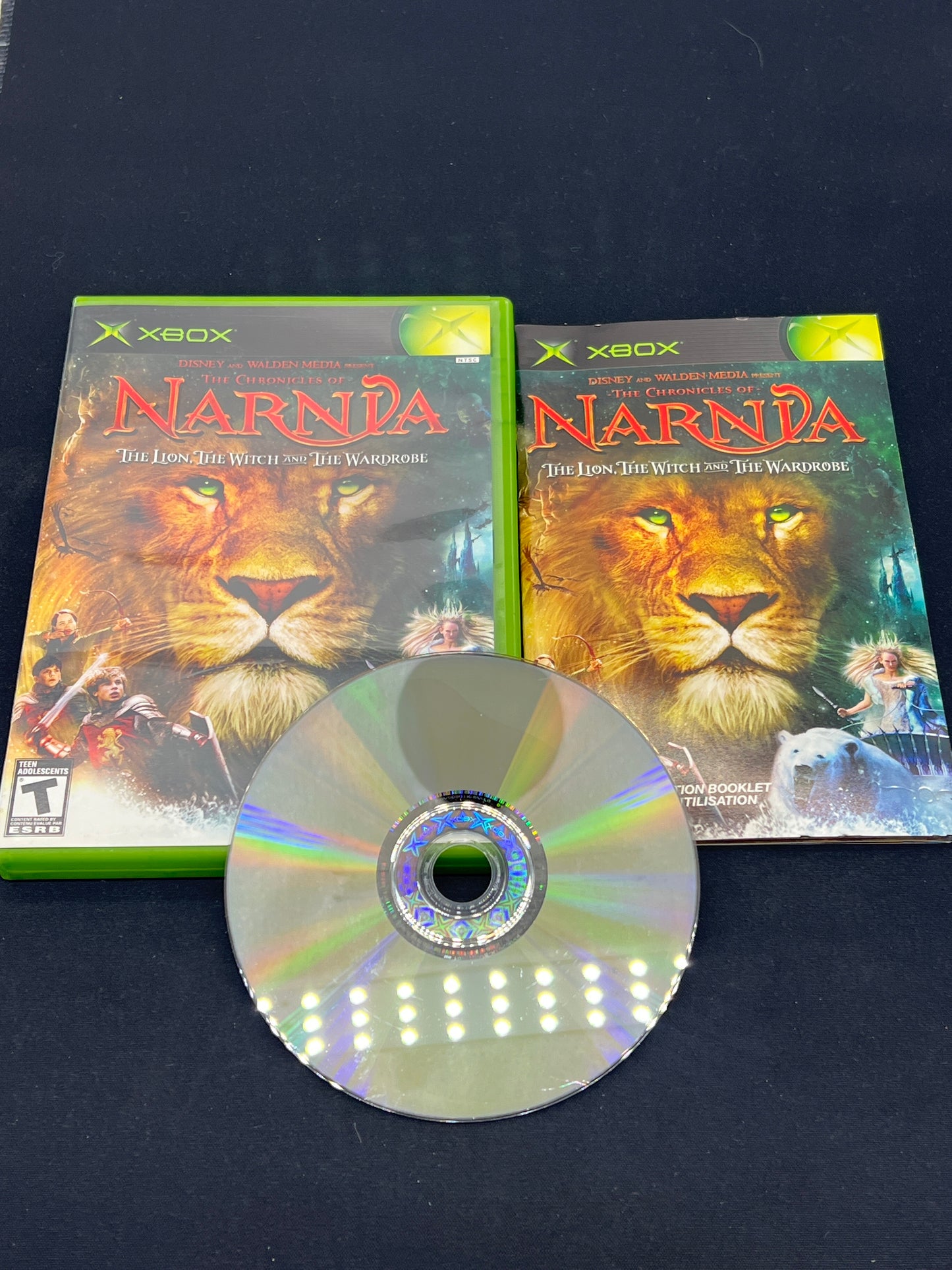 Auction Lot 120: XBox Video Game Chronicles of Narnia The Lion, The Witch and the Wardrobe CIB